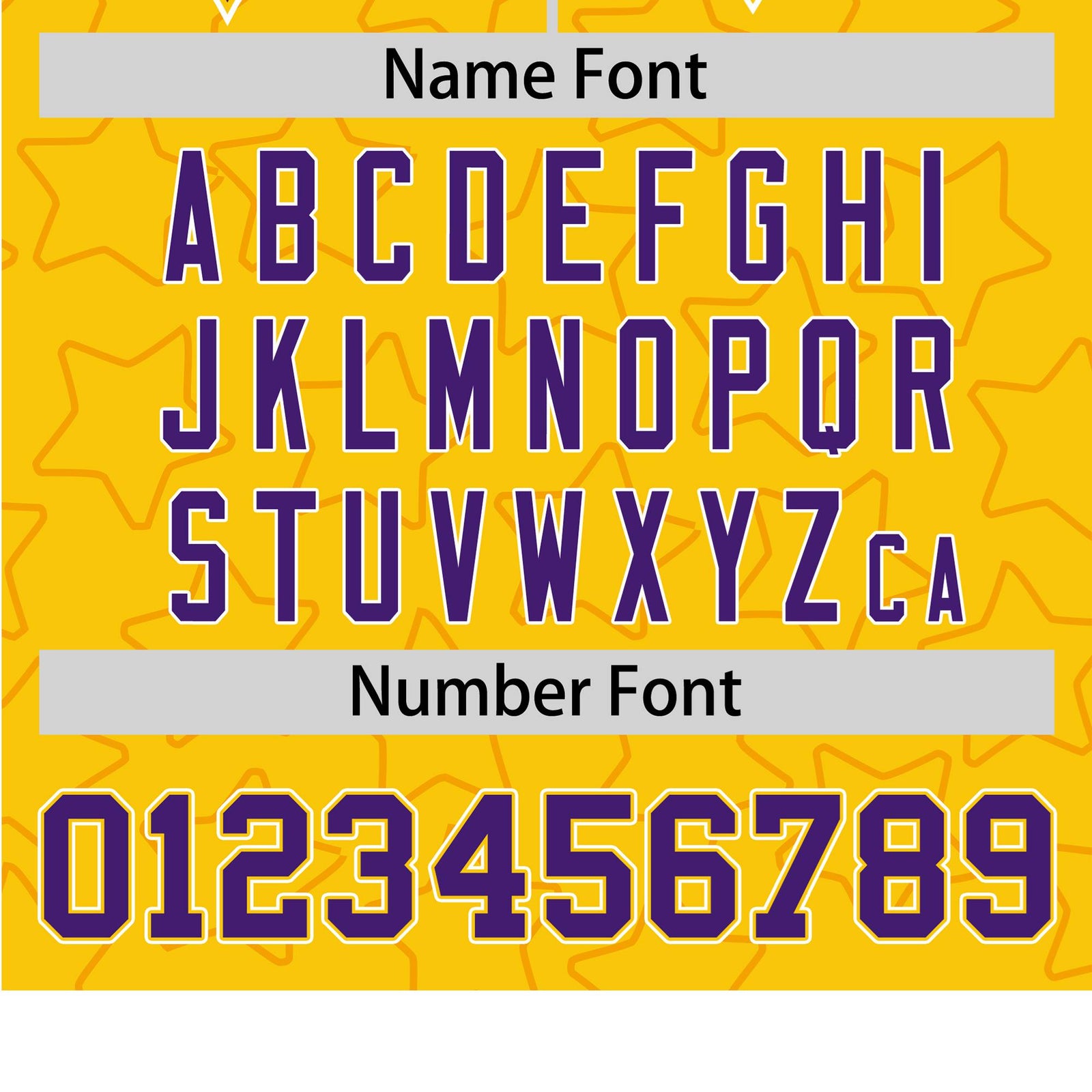 Custom Star Gold Purple Baseball Jersey Button Down Shirt Personalized for Adults/Youth