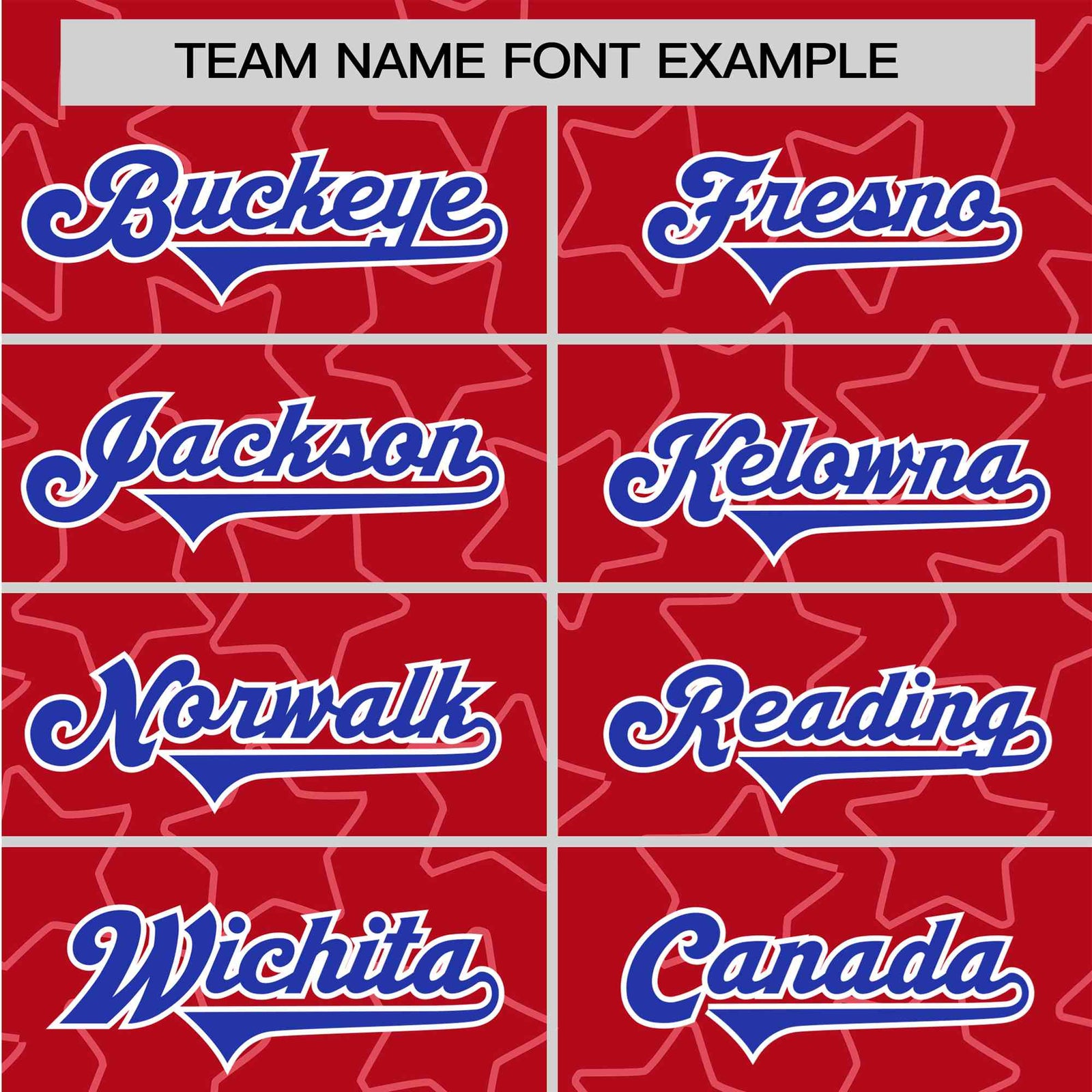 Custom Star Red Blue Baseball Jersey Button Down Shirt Personalized for Adults/Youth