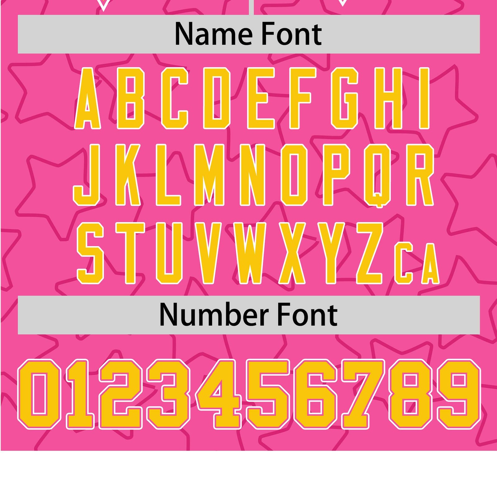 Custom Star Pink Yellow Baseball Jersey Button Down Shirt Personalized for Adults/Youth