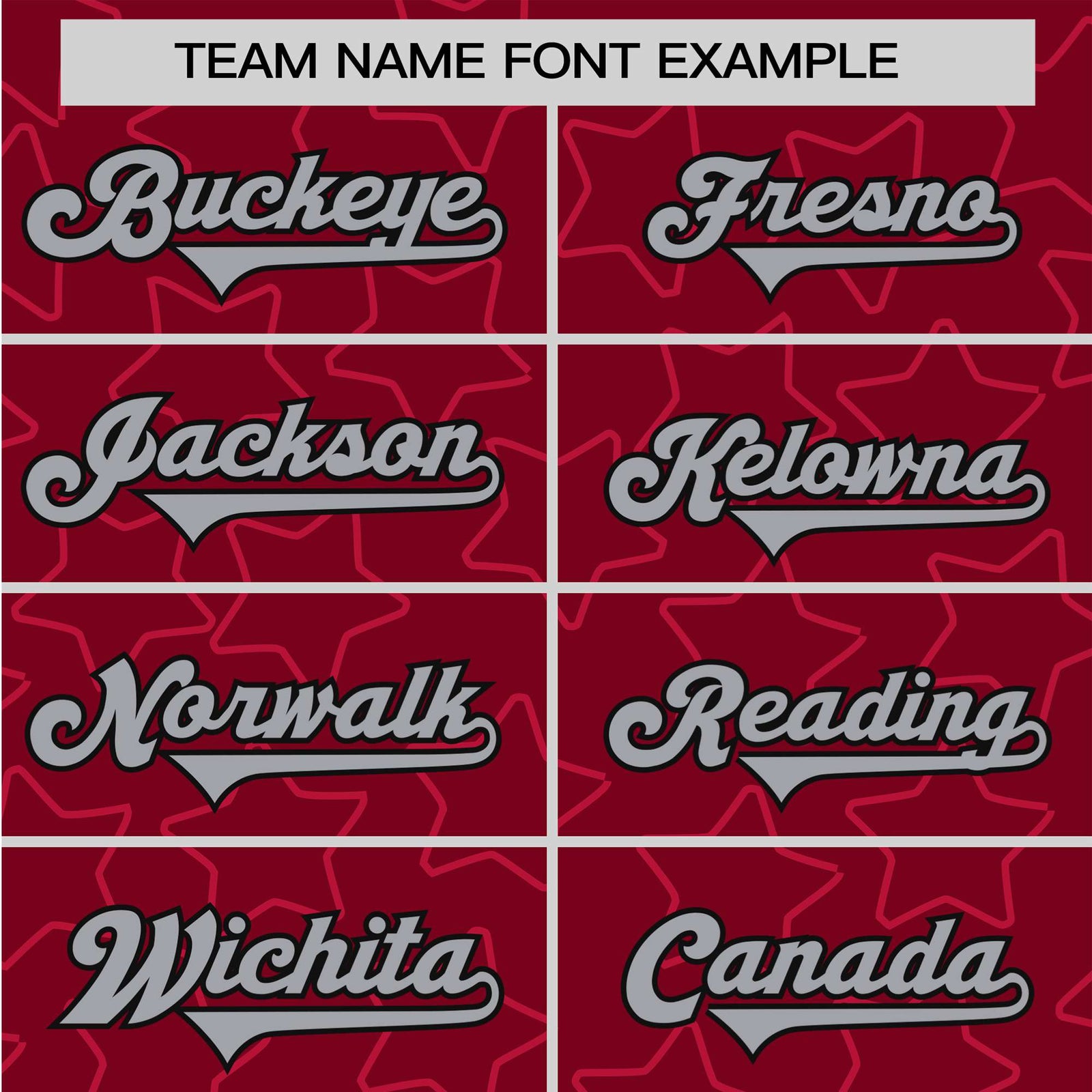 Custom Star Maroon Gray Baseball Jersey Button Down Shirt Personalized for Adults/Youth