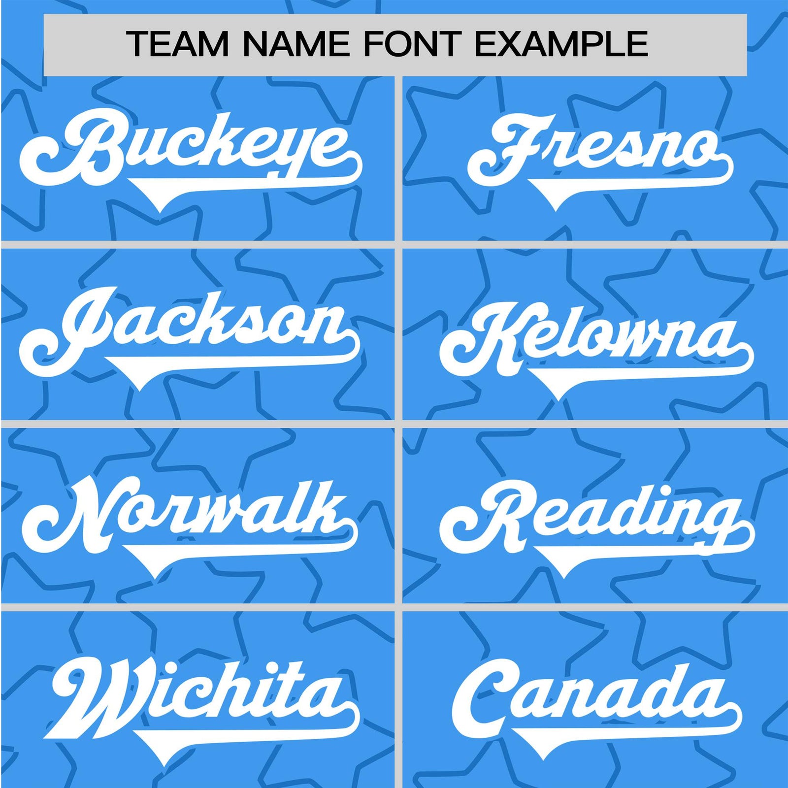 Custom Star Blue White Baseball Jersey Button Down Shirt Personalized for Adults/Youth