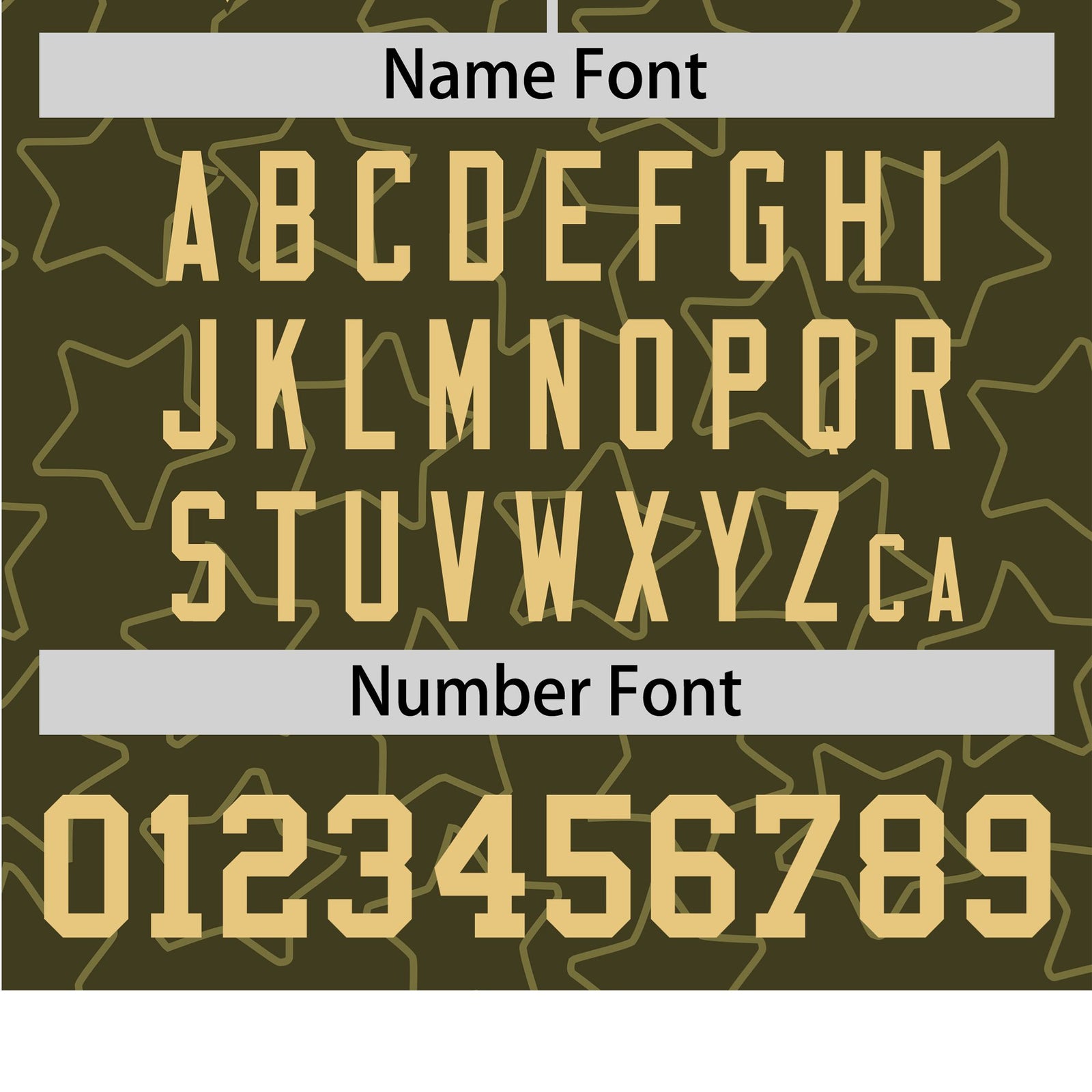 Custom Star Olive Green Gold Baseball Jersey Button Down Shirt Personalized for Adults/Youth