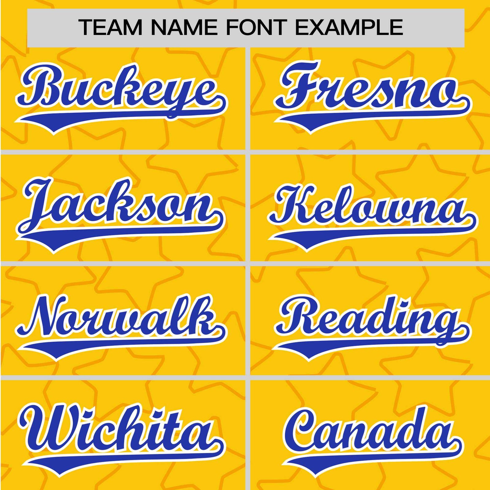 Custom Star Gold Blue Baseball Jersey Button Down Shirt Personalized for Adults/Youth