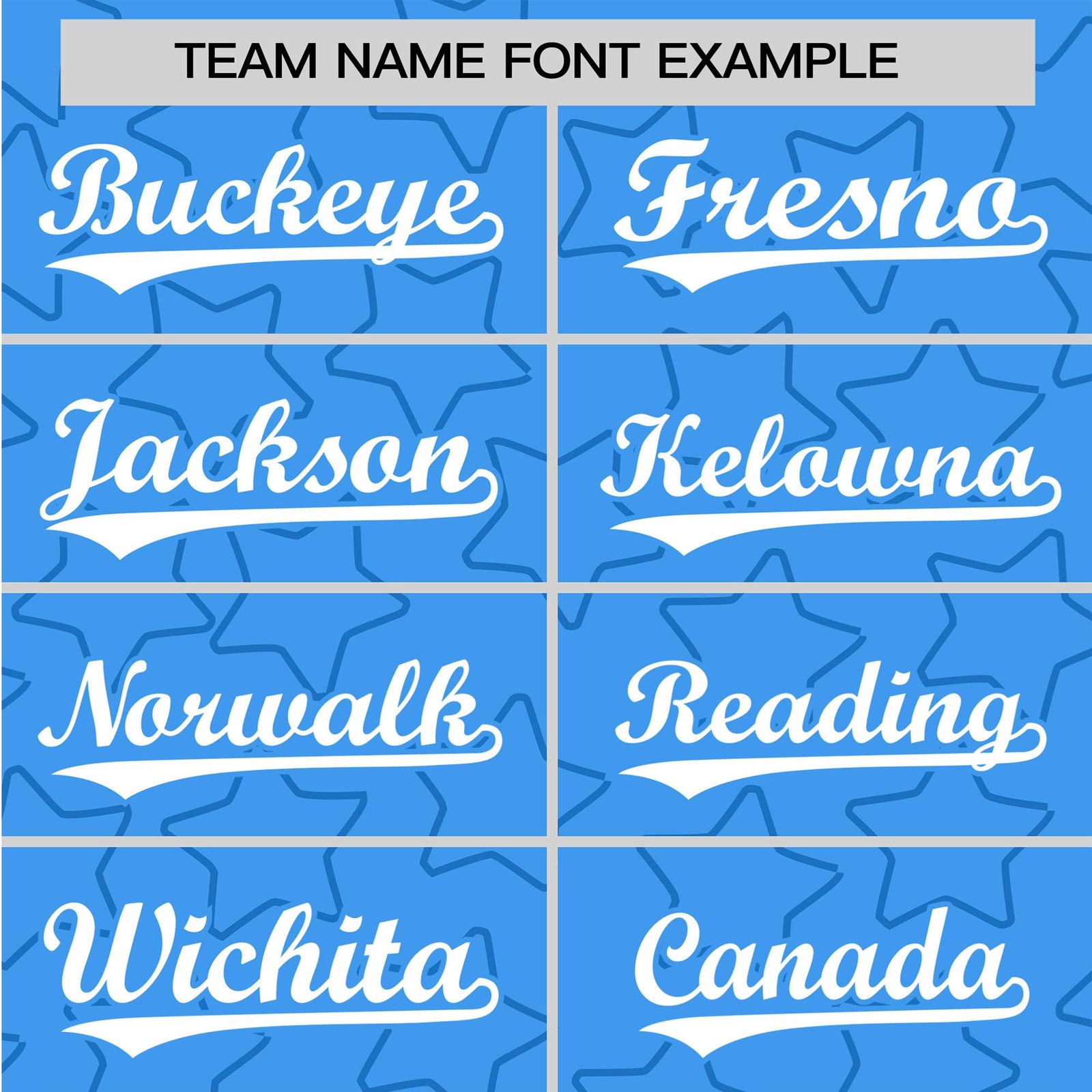 Custom Star Blue White Baseball Jersey Button Down Shirt Personalized for Adults/Youth