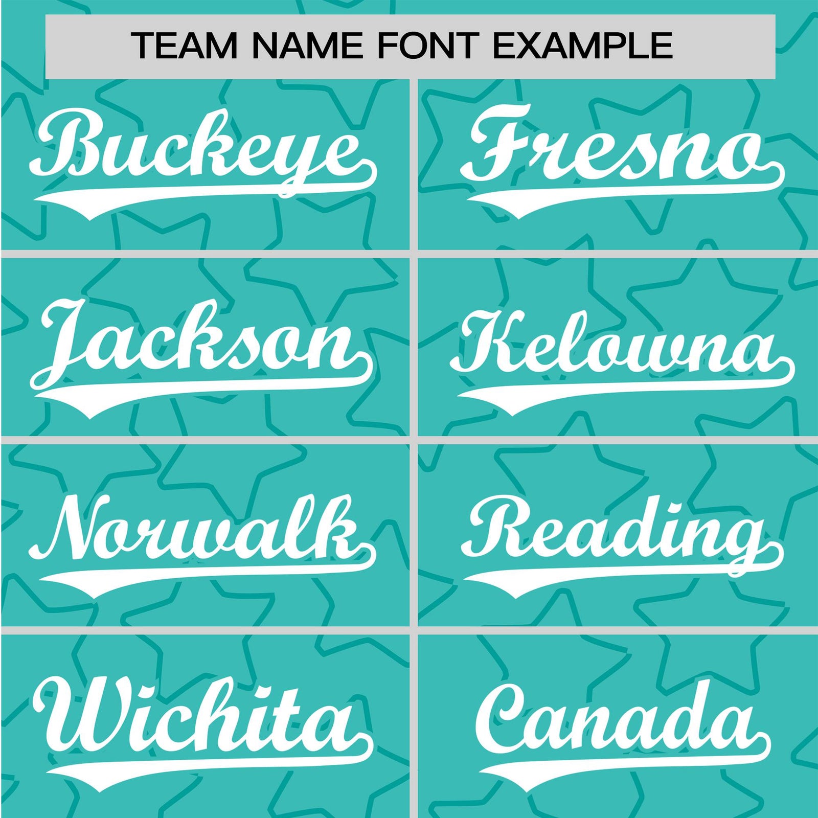 Custom Star Turquoise White Baseball Jersey Button Down Shirt Personalized for Adults/Youth