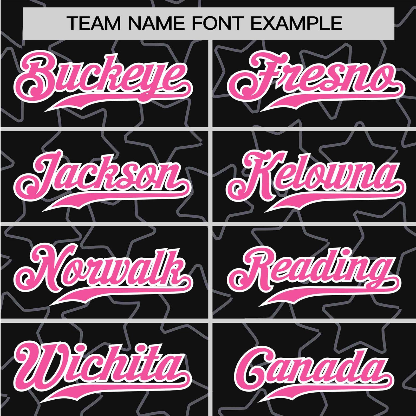 Custom Star Black Pink Baseball Jersey Button Down Shirt Personalized for Adults/Youth