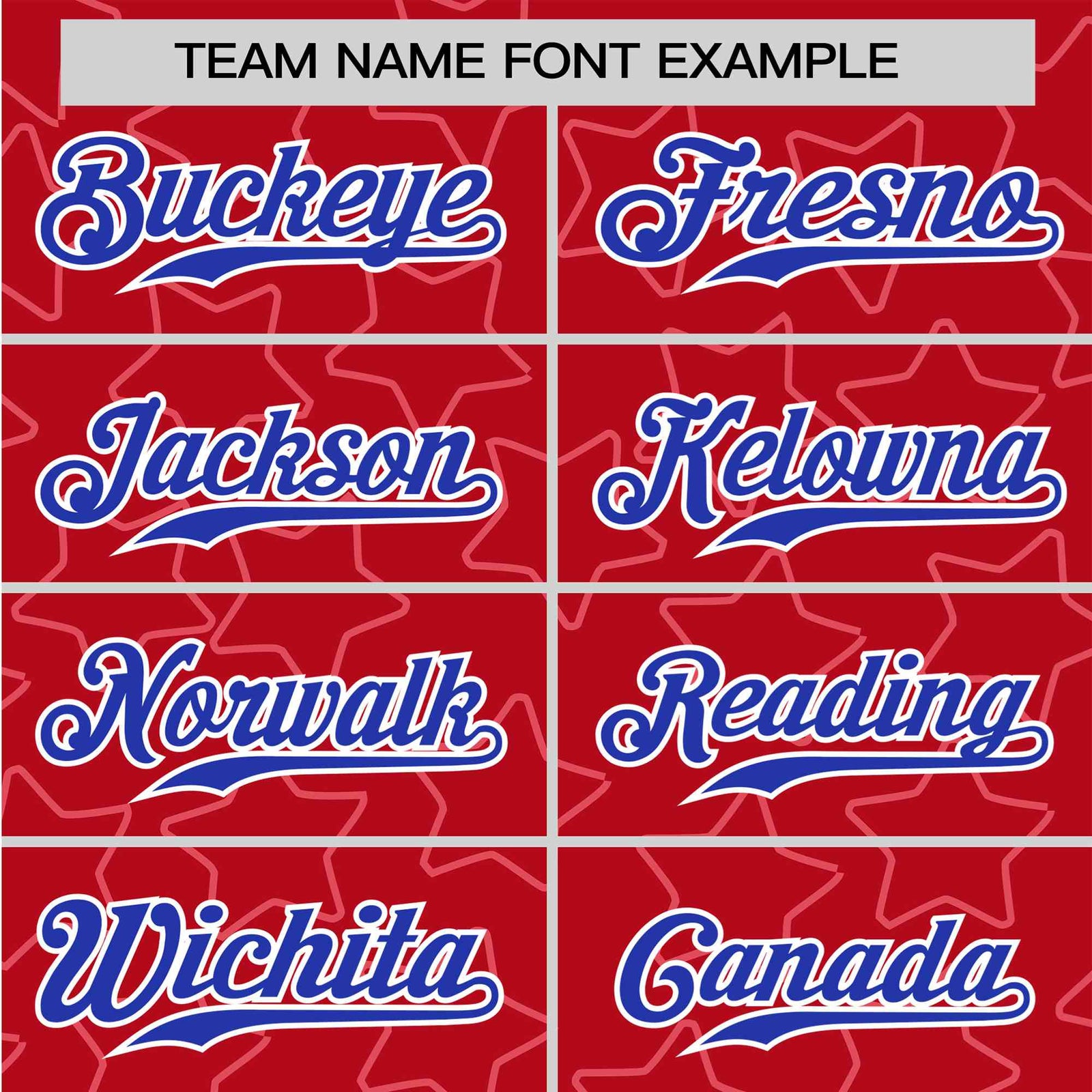 Custom Star Red Blue Baseball Jersey Button Down Shirt Personalized for Adults/Youth