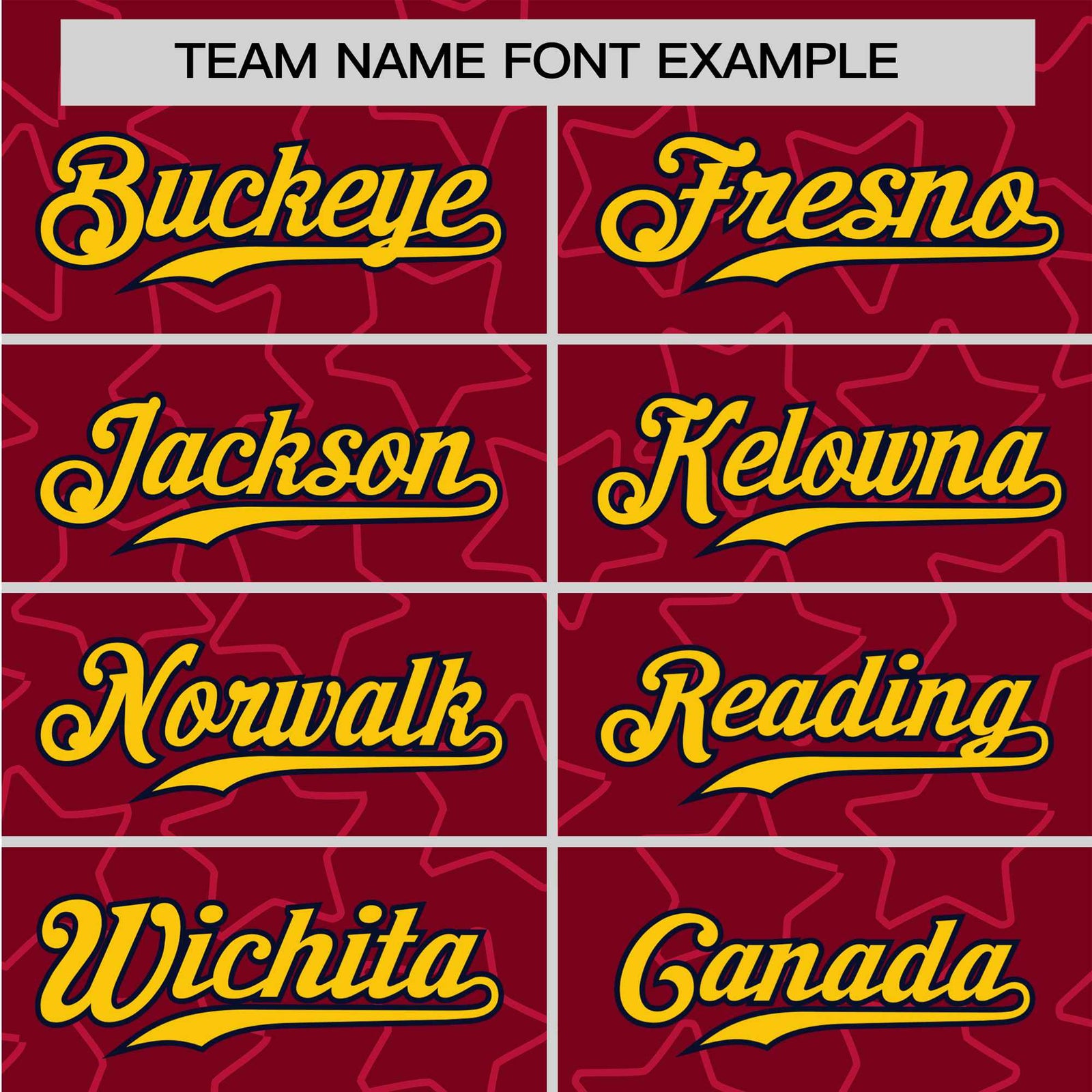 Custom Star Maroon Gold Baseball Jersey Button Down Shirt Personalized for Adults/Youth