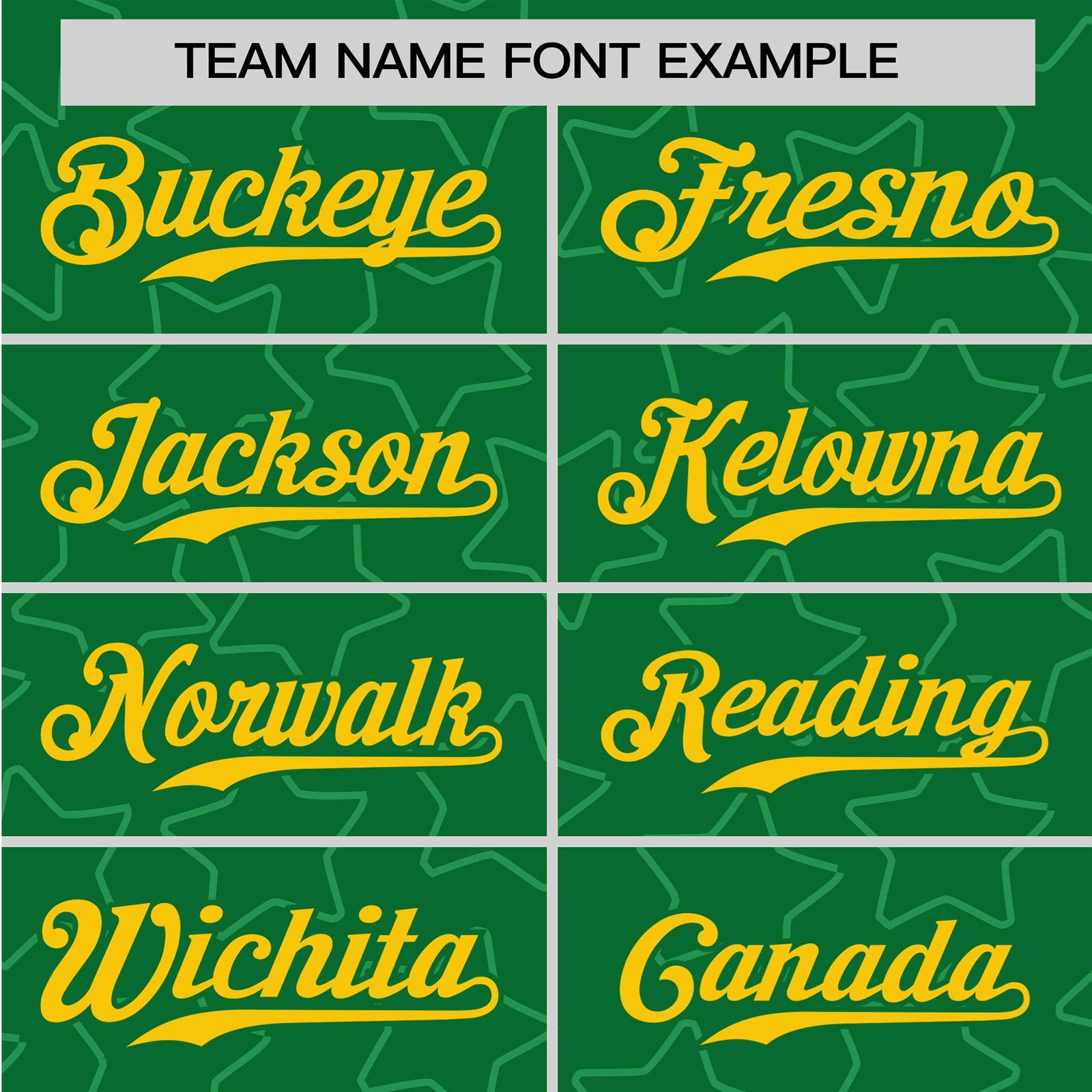 Custom Star Green Gold Baseball Jersey Button Down Shirt Personalized for Adults/Youth