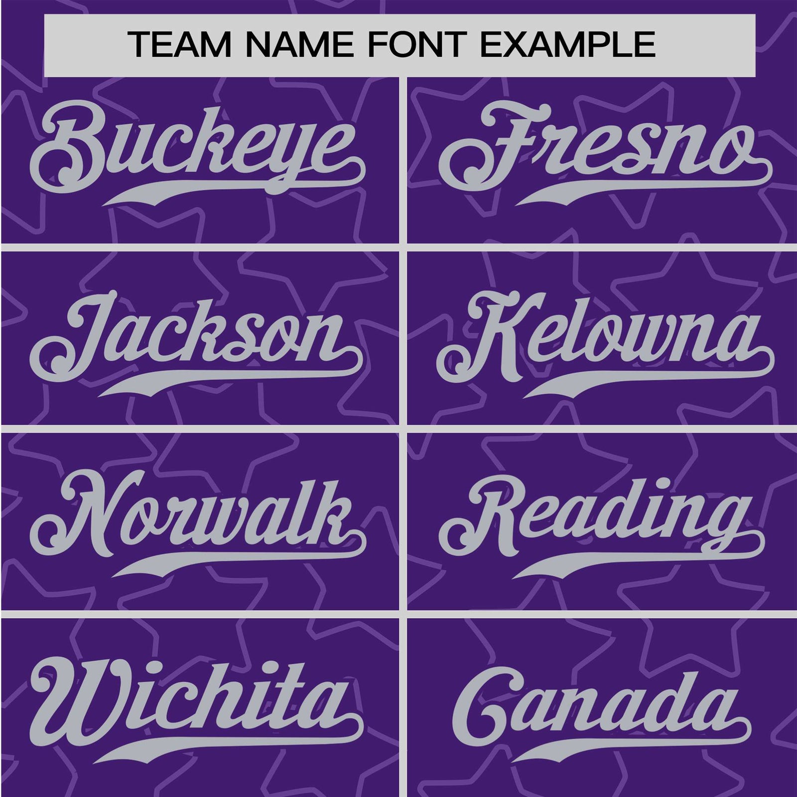 Custom Star Purple White Baseball Jersey Button Down Shirt Personalized for Adults/Youth