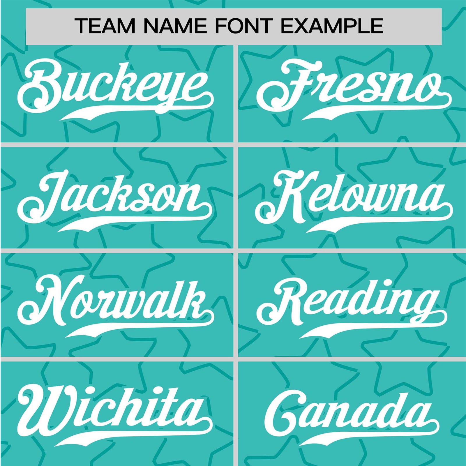 Custom Star Turquoise White Baseball Jersey Button Down Shirt Personalized for Adults/Youth