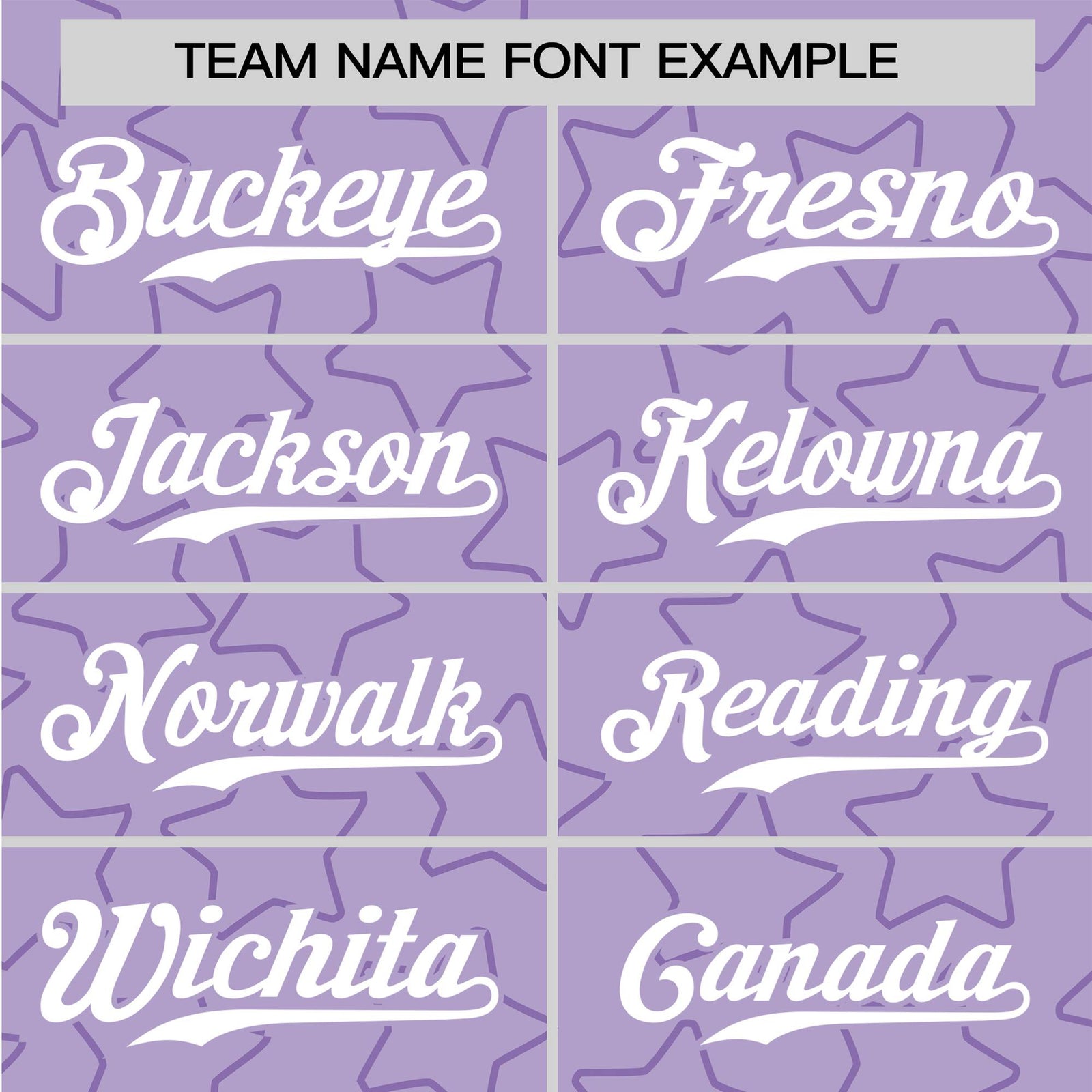 Custom Star Lavender White Baseball Jersey Button Down Shirt Personalized for Adults/Youth