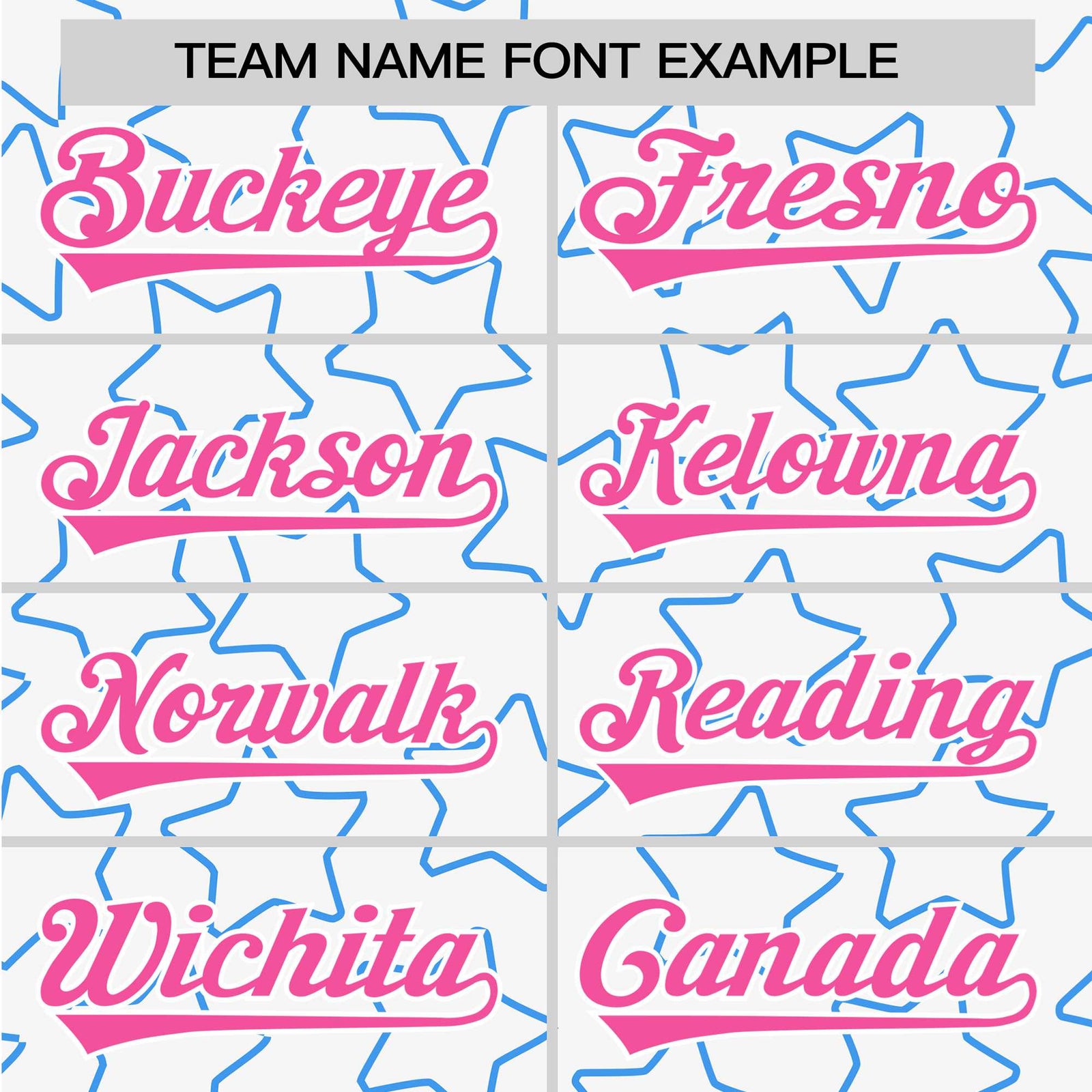 Custom Star White Pink Baseball Jersey Button Down Shirt Personalized for Adults/Youth