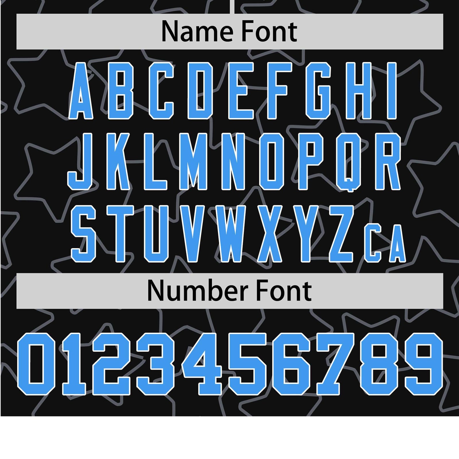 Custom Star Black Blue Baseball Jersey Button Down Shirt Personalized for Adults/Youth