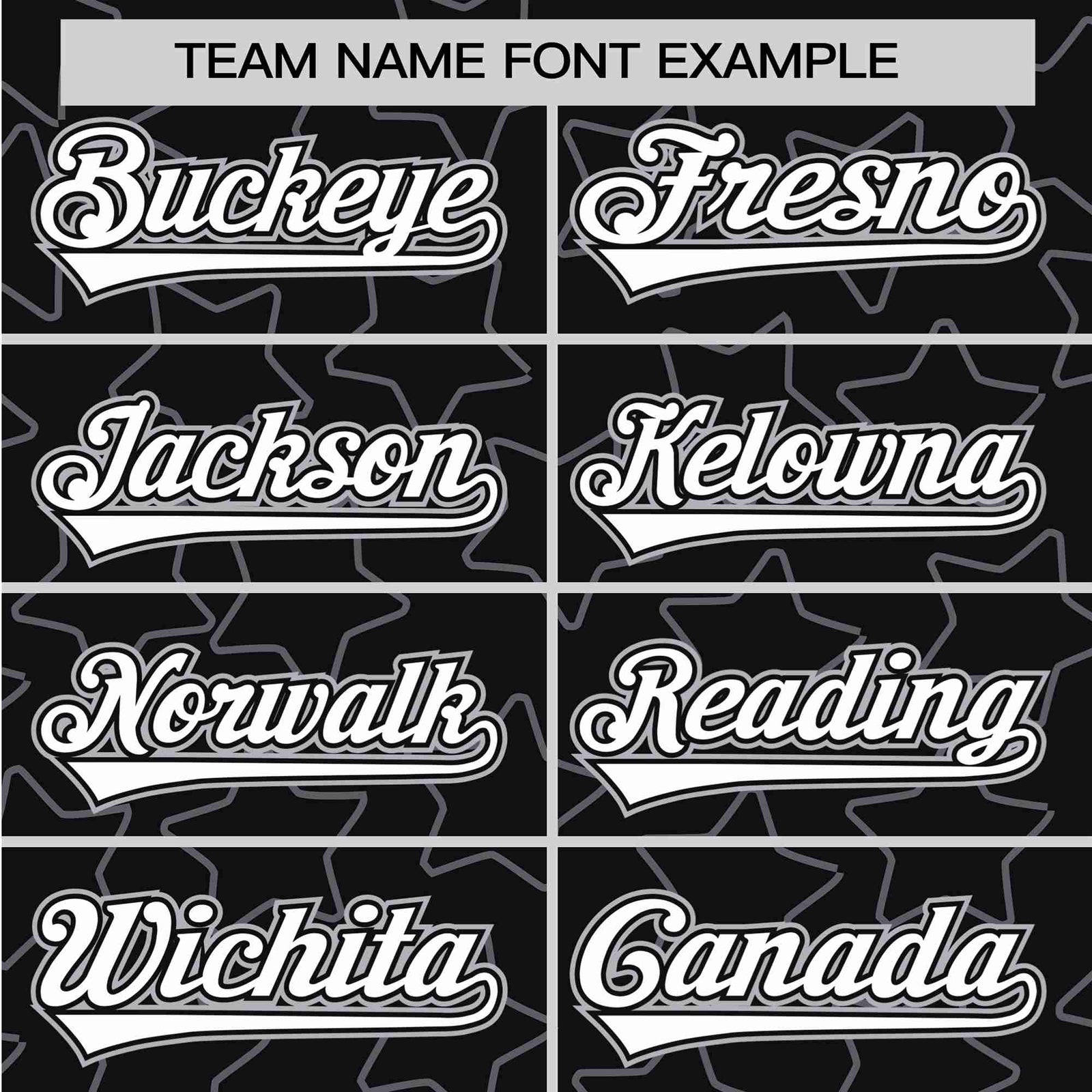 Custom Star Black White Baseball Jersey Button Down Shirt Personalized for Adults/Youth