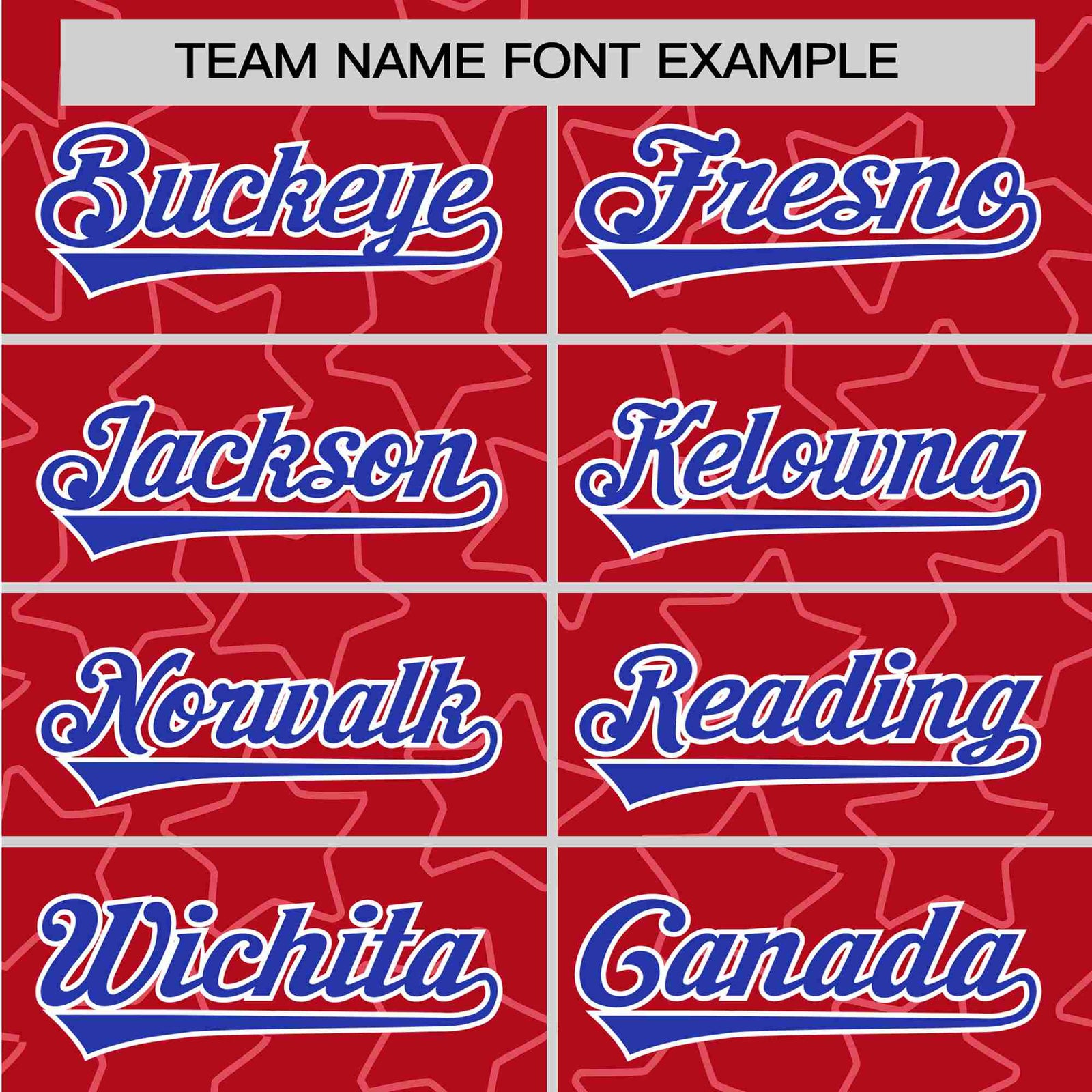 Custom Star Red Blue Baseball Jersey Button Down Shirt Personalized for Adults/Youth