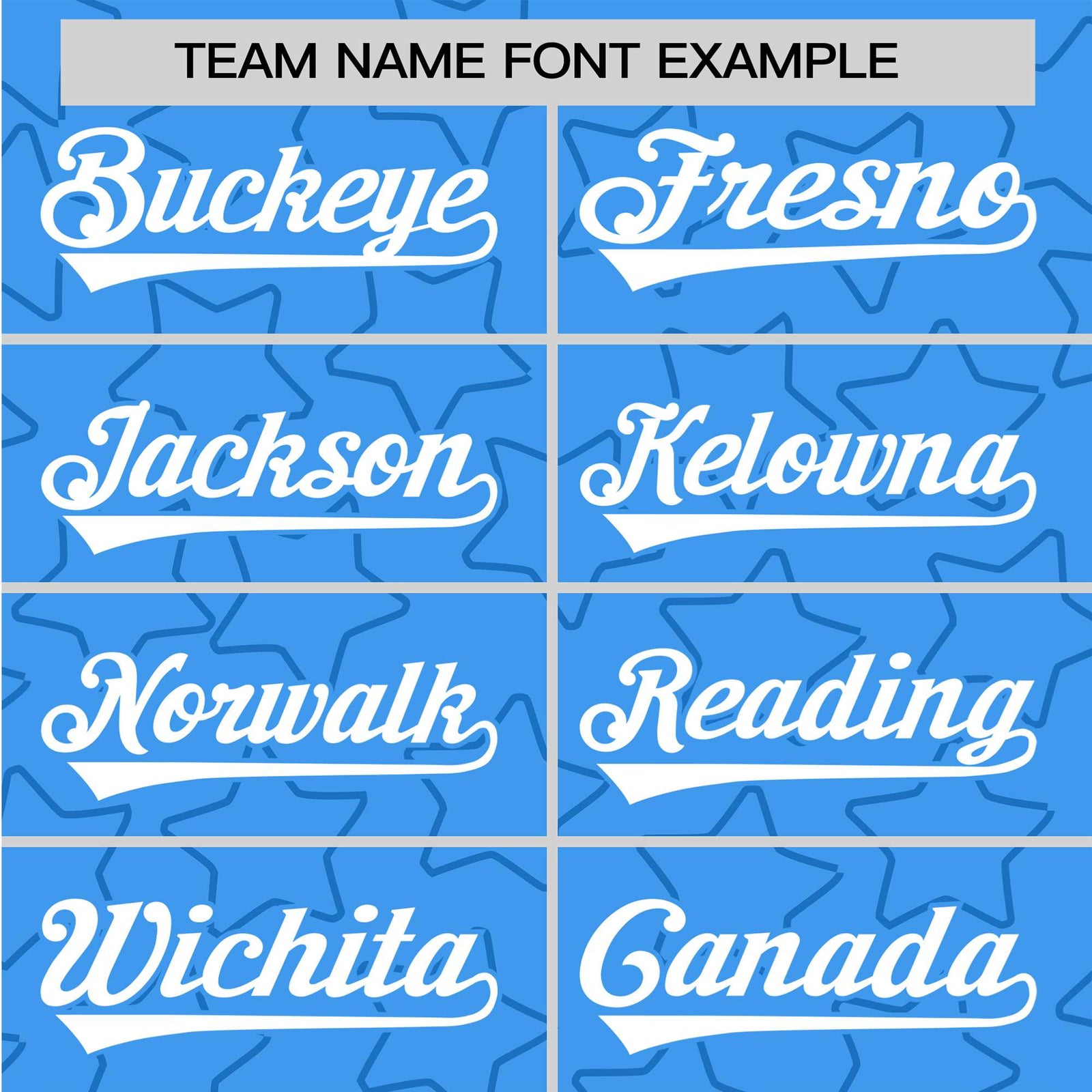 Custom Star Blue White Baseball Jersey Button Down Shirt Personalized for Adults/Youth