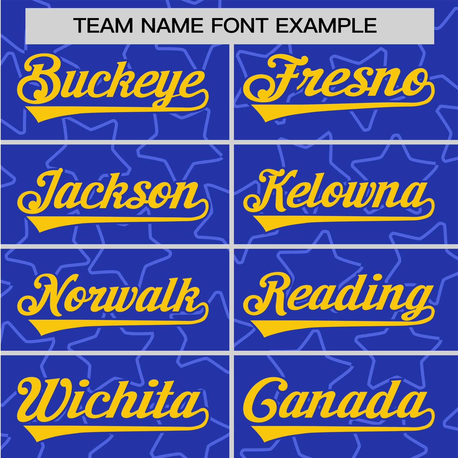 Custom Star Blue Gold Baseball Jersey Button Down Shirt Personalized for Adults/Youth