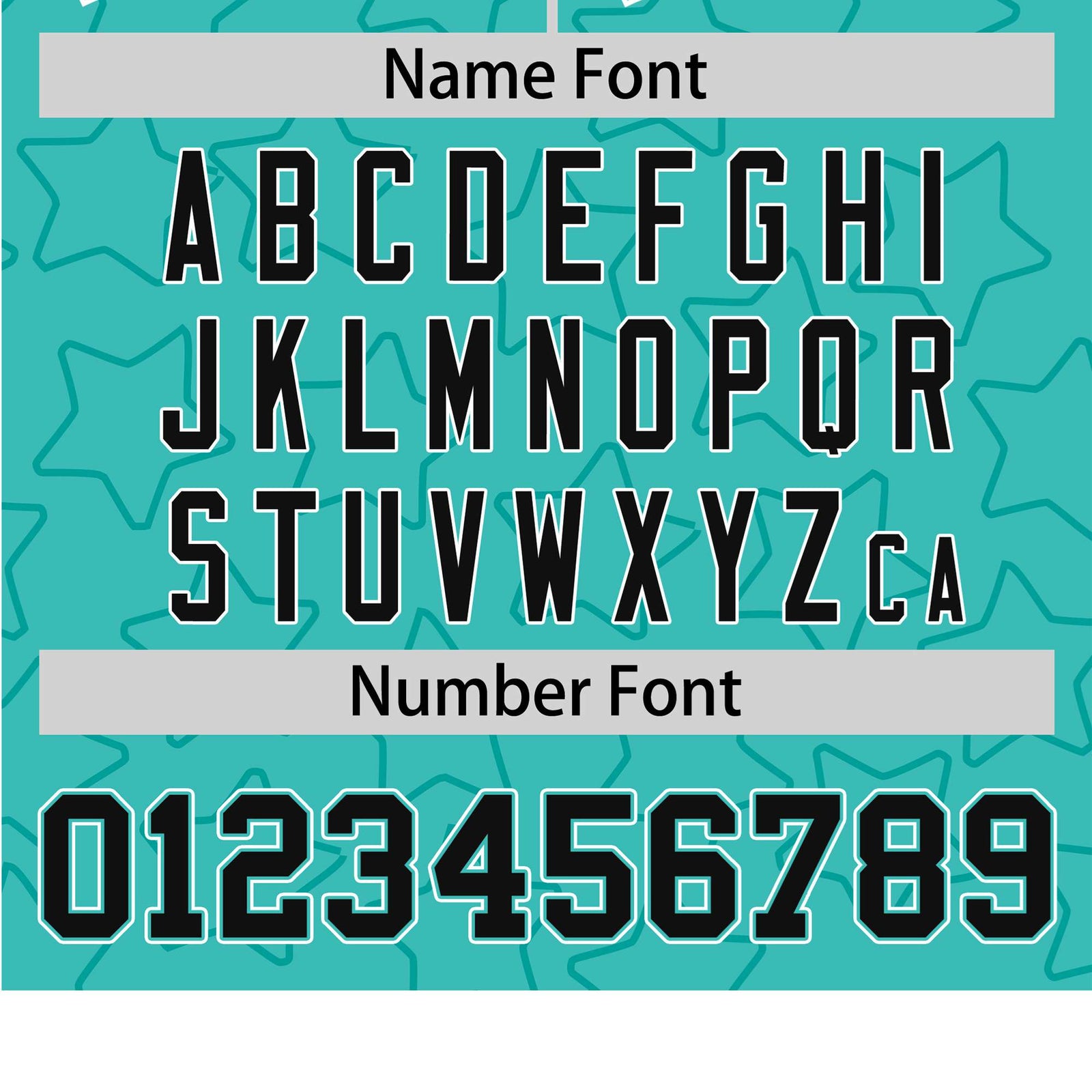 Custom Star Turquoise Black Baseball Jersey Button Down Shirt Personalized for Adults/Youth