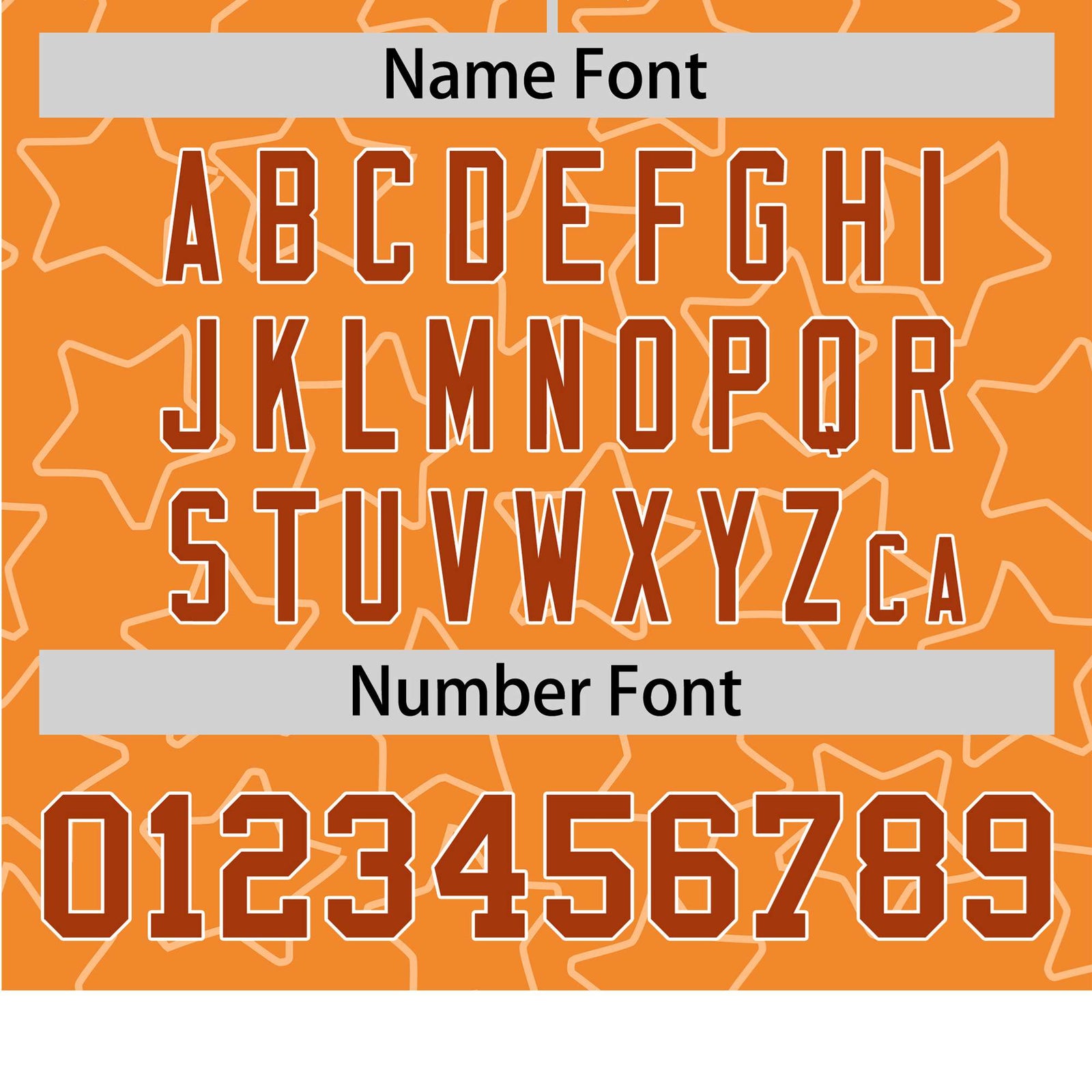 Custom Star Orange Red Baseball Jersey Button Down Shirt Personalized for Adults/Youth