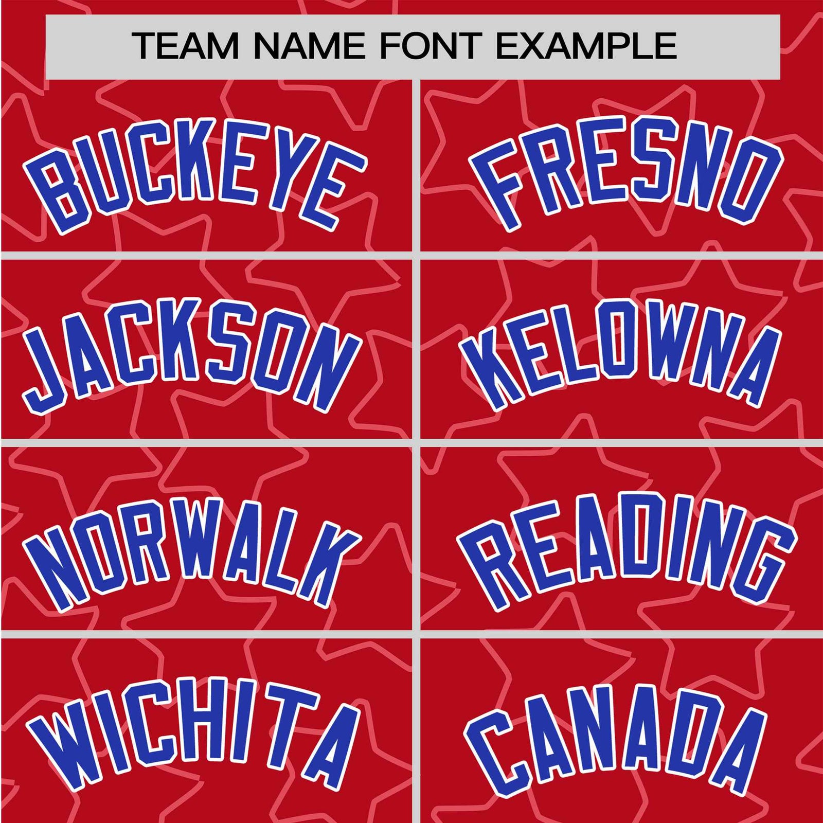 Custom Star Red Blue Baseball Jersey Button Down Shirt Personalized for Adults/Youth