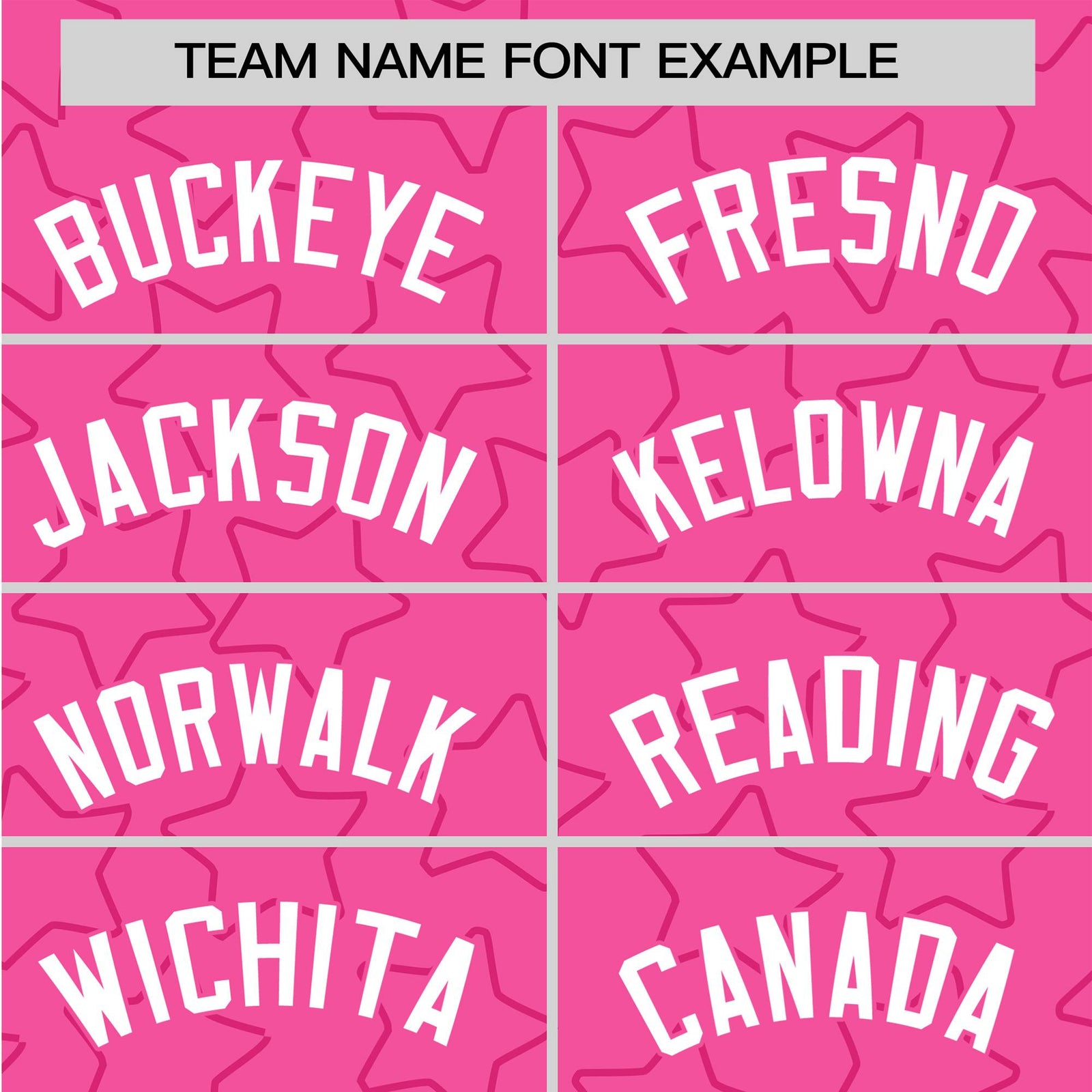 Custom Star Pink White Baseball Jersey Button Down Shirt Personalized for Adults/Youth