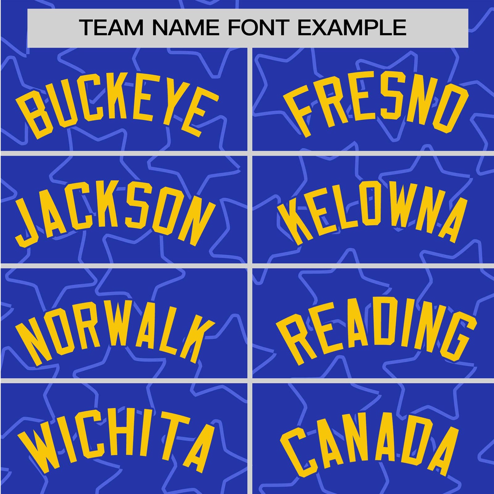 Custom Star Blue Gold Baseball Jersey Button Down Shirt Personalized for Adults/Youth