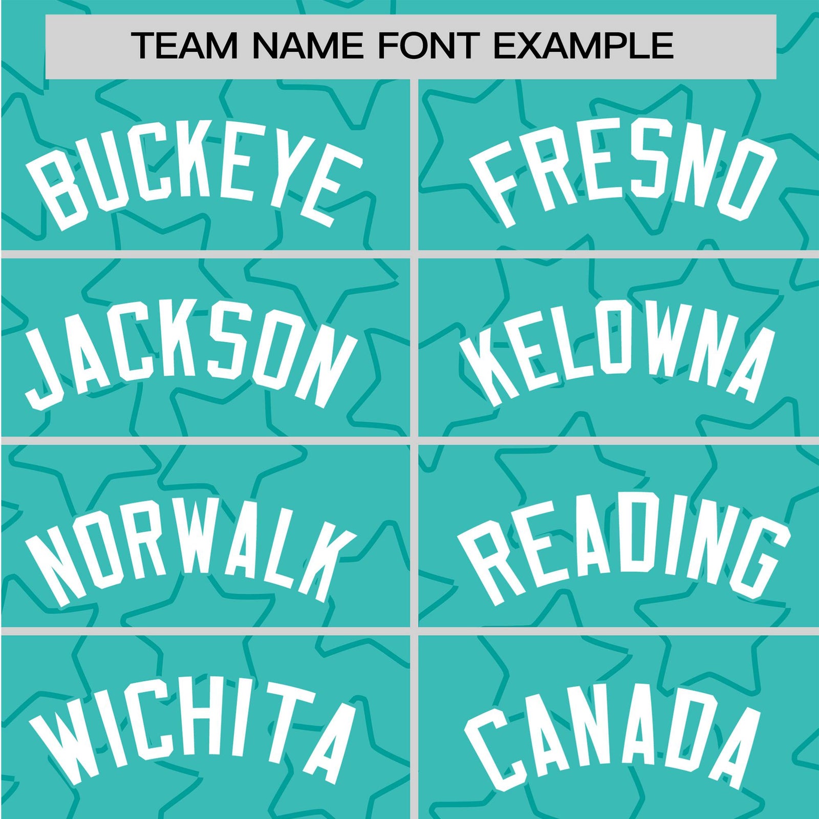 Custom Star Turquoise White Baseball Jersey Button Down Shirt Personalized for Adults/Youth