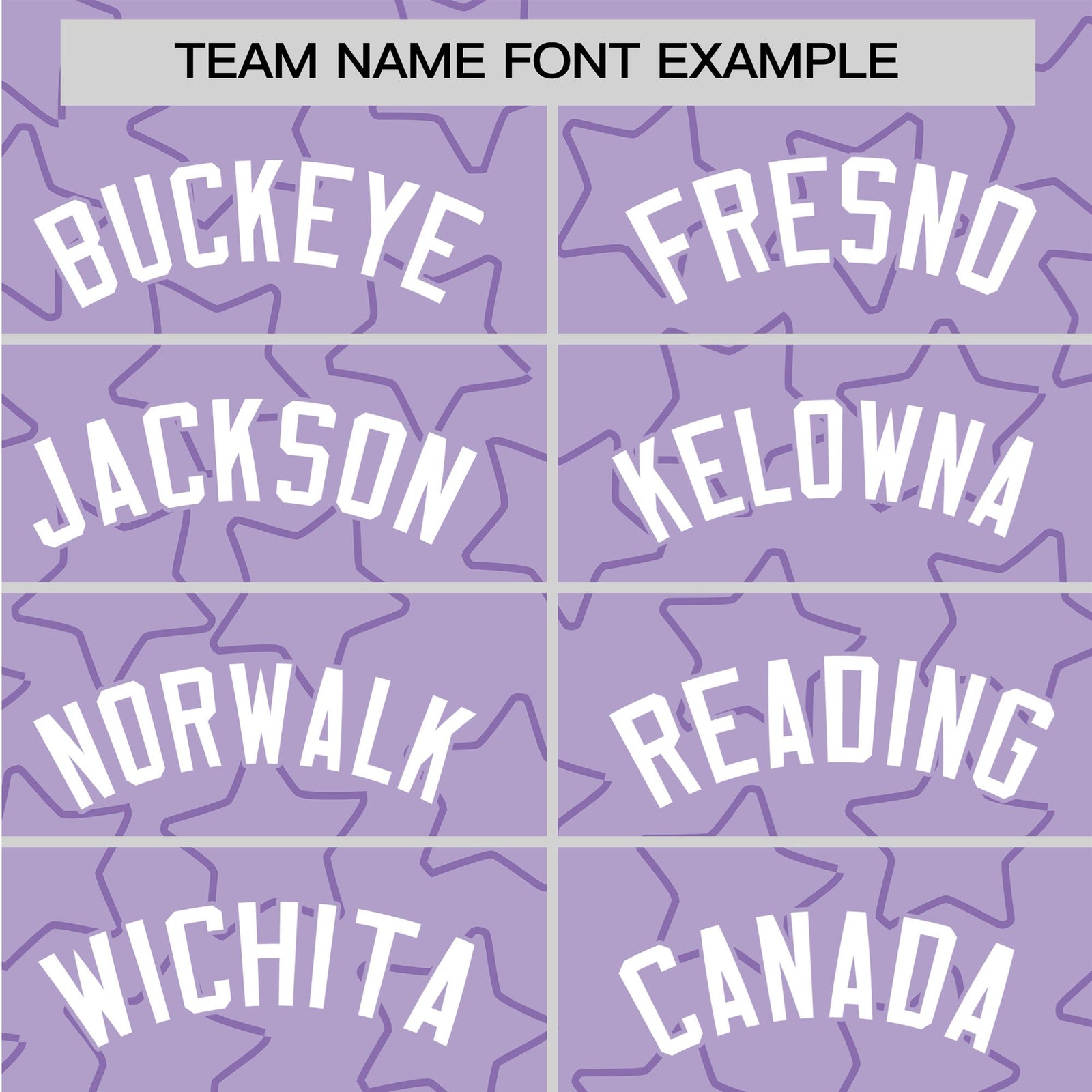 Custom Star Lavender White Baseball Jersey Button Down Shirt Personalized for Adults/Youth