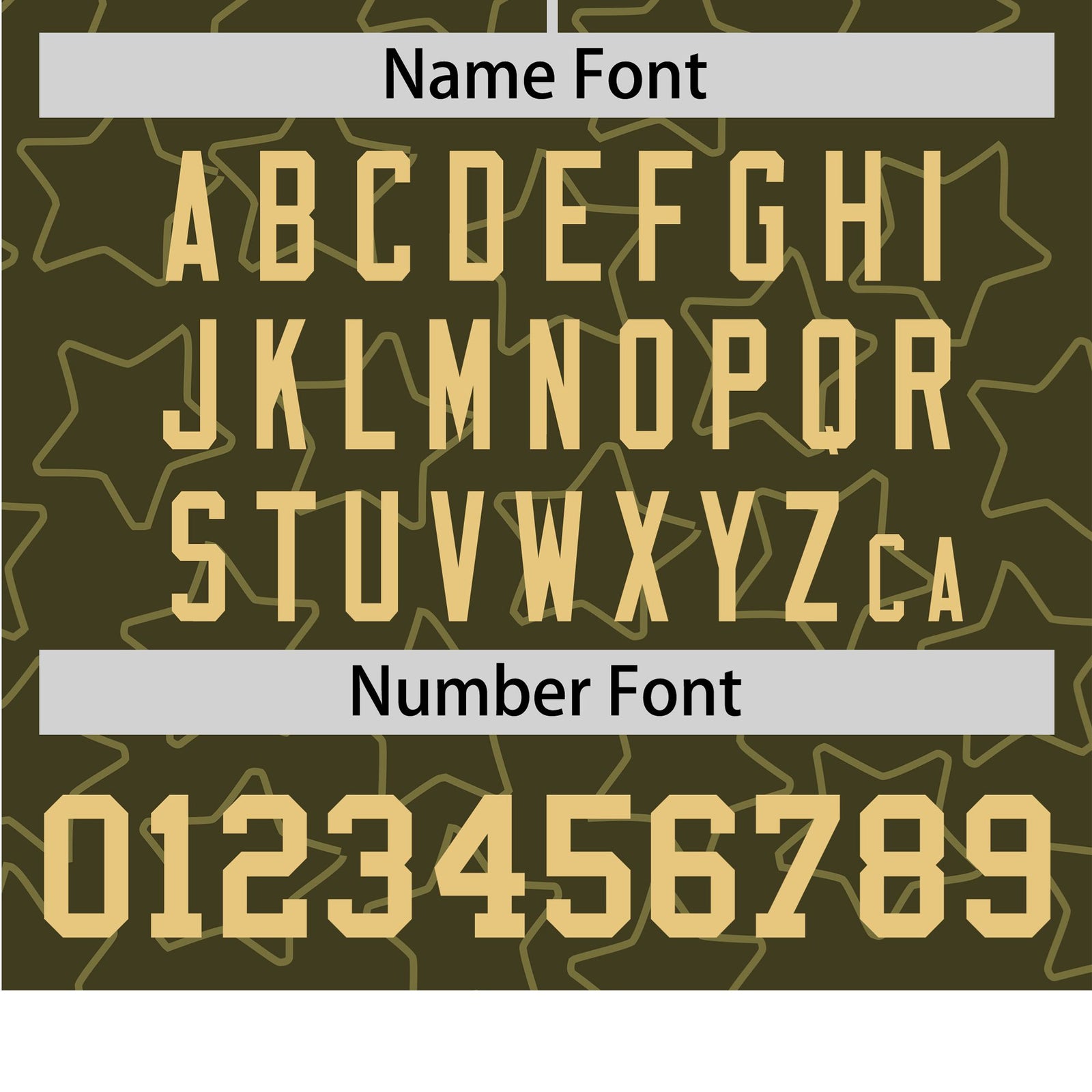 Custom Star Olive Green Gold Baseball Jersey Button Down Shirt Personalized for Adults/Youth