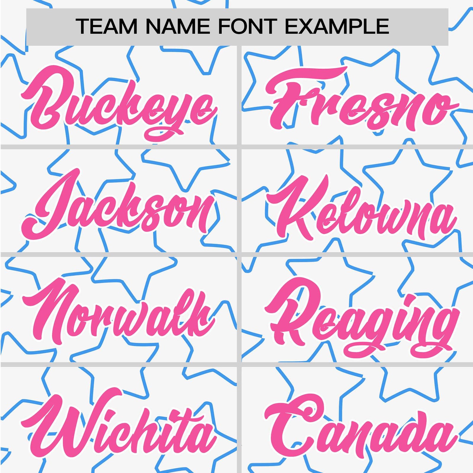 Custom Star White Pink Baseball Jersey Button Down Shirt Personalized for Adults/Youth