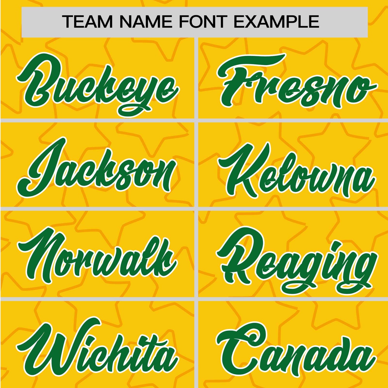 Custom Star Gold Green Baseball Jersey Button Down Shirt Personalized for Adults/Youth