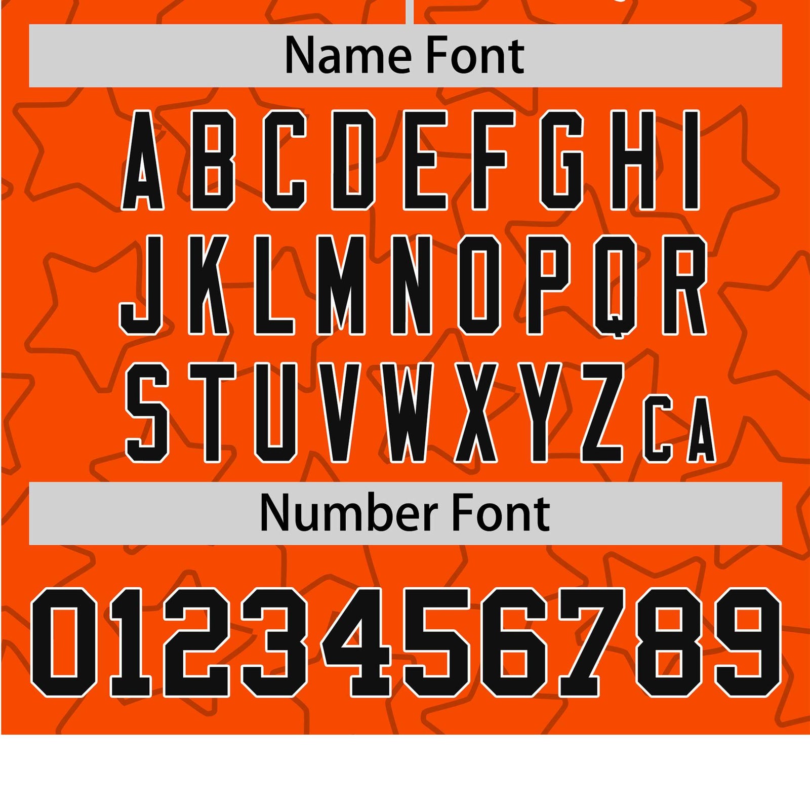 Custom Star Orange Black Baseball Jersey Button Down Shirt Personalized for Adults/Youth