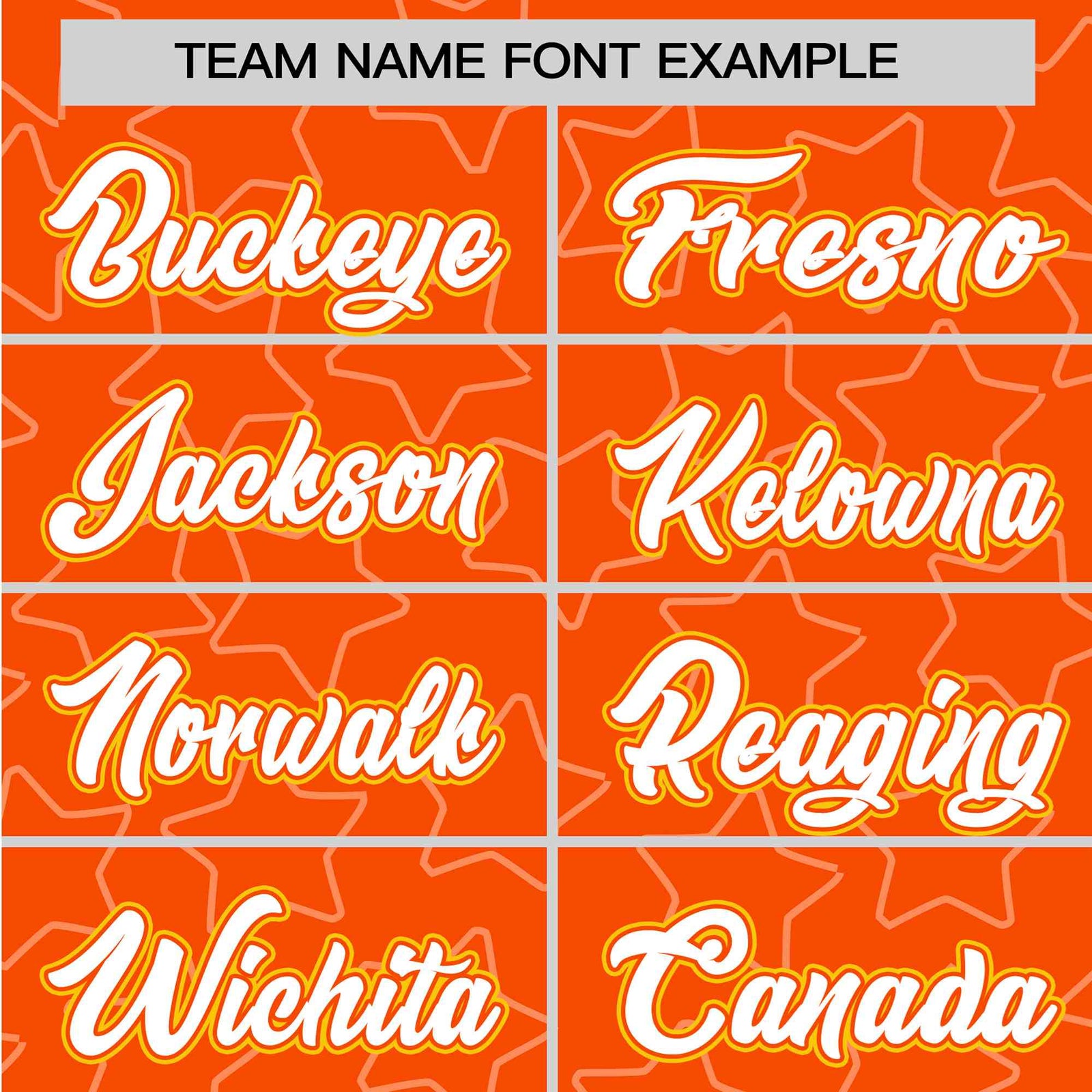 Custom Star Orange White-Gold Baseball Jersey Button Down Shirt Personalized for Adults/Youth