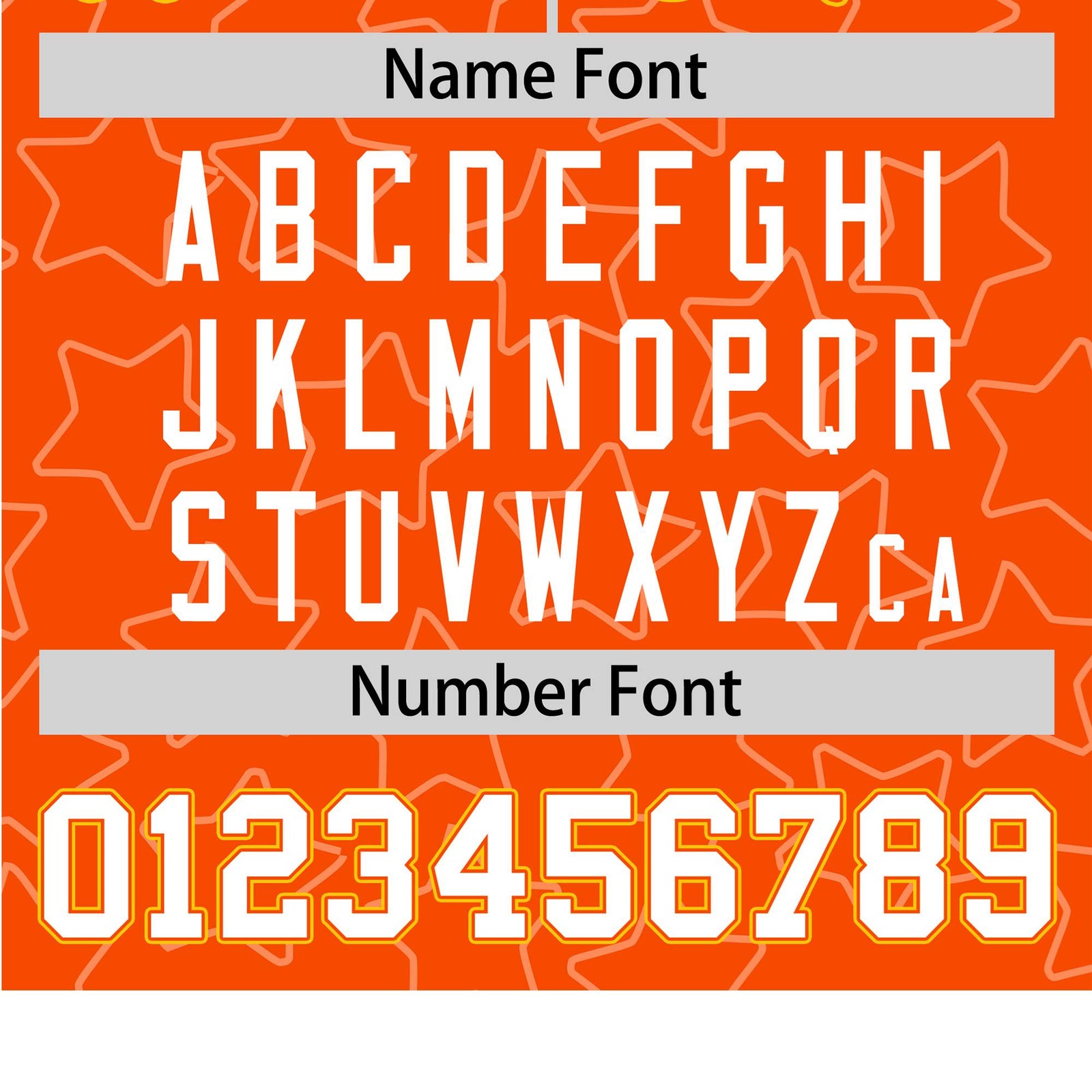 Custom Star Orange White-Gold Baseball Jersey Button Down Shirt Personalized for Adults/Youth