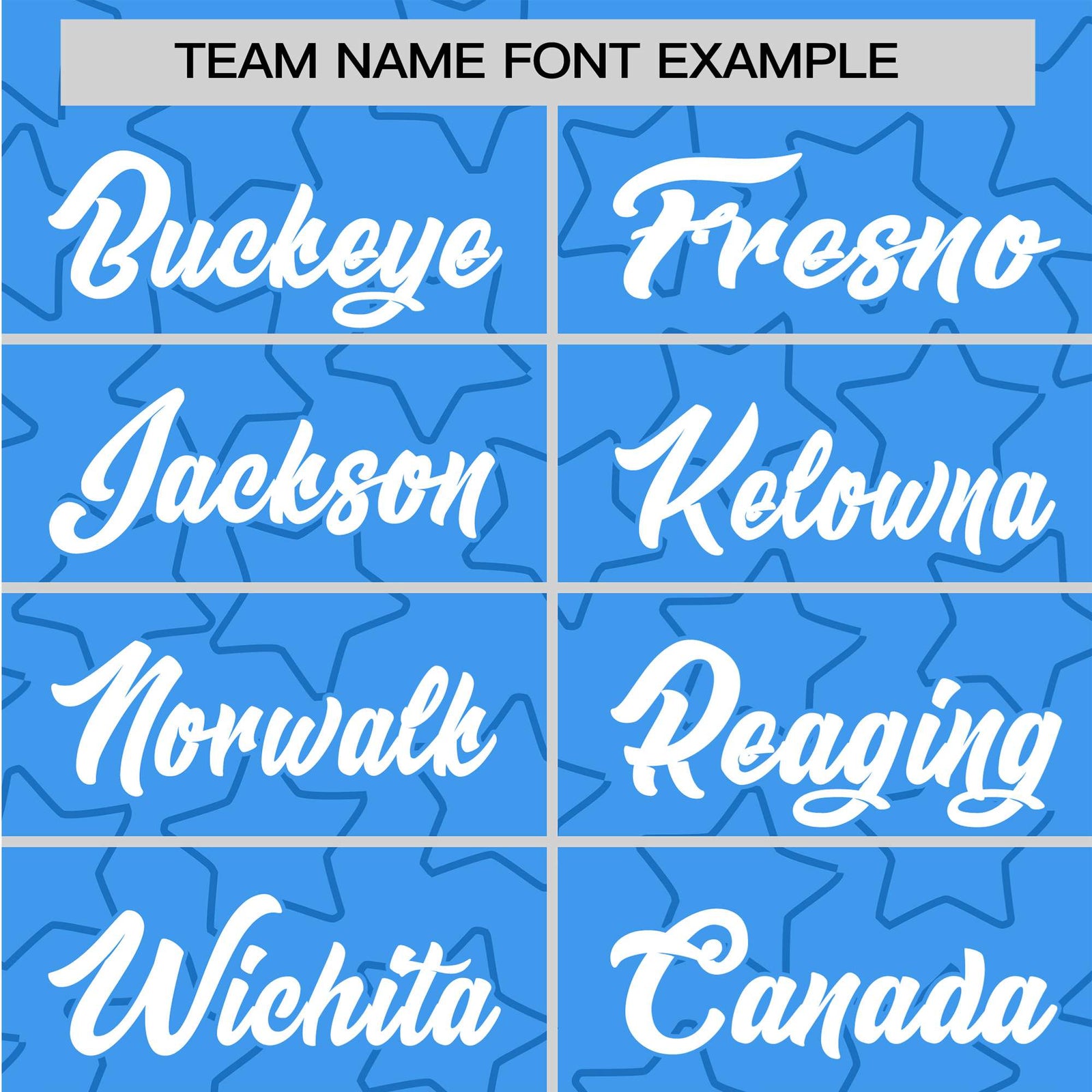 Custom Star Blue White Baseball Jersey Button Down Shirt Personalized for Adults/Youth