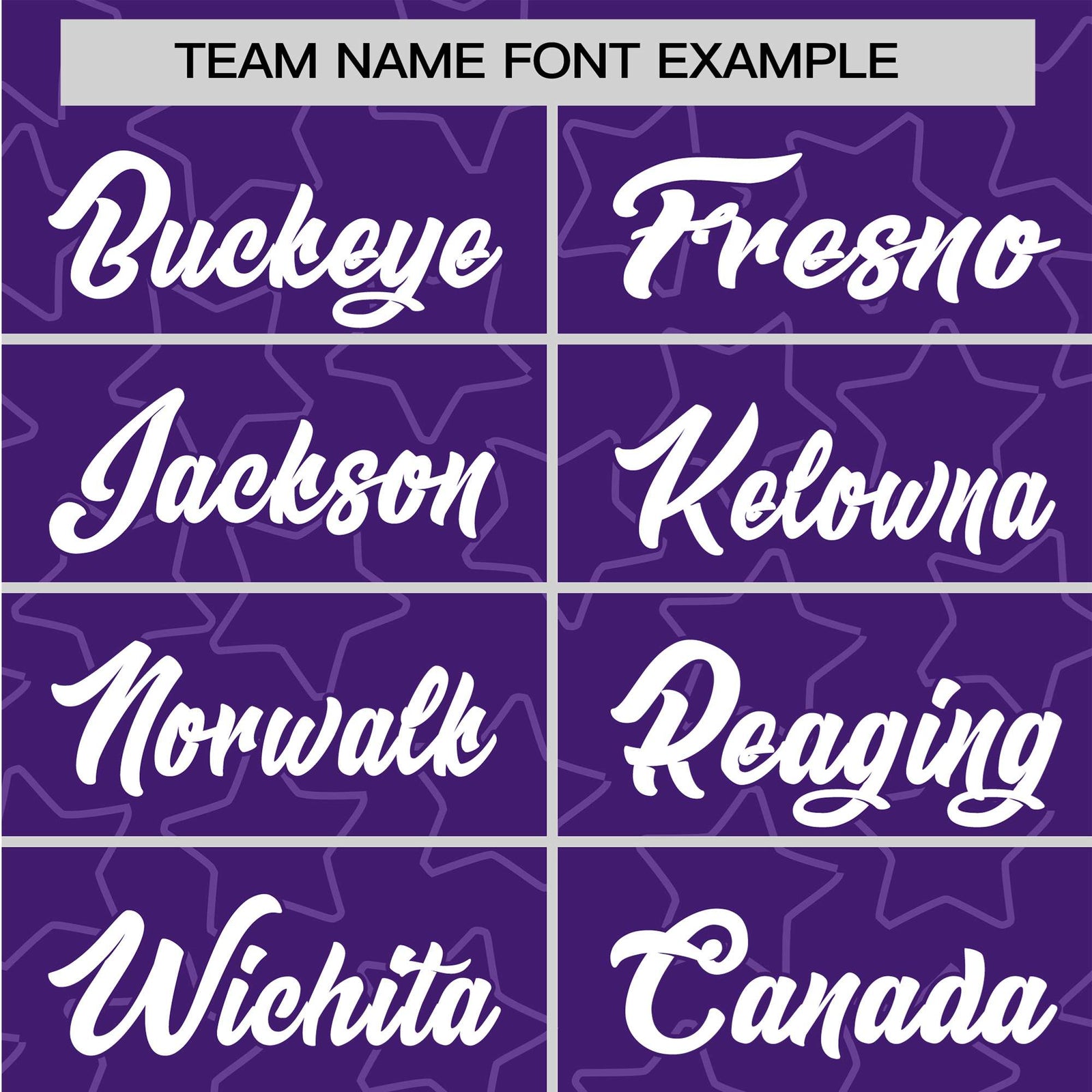 Custom Star Purple White Baseball Jersey Button Down Shirt Personalized for Adults/Youth