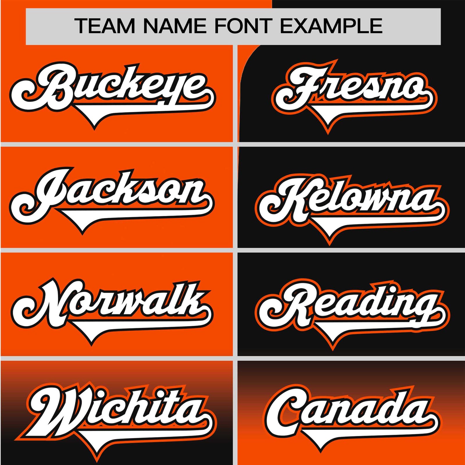 Custom Orange-Black White Authentic Split Fashion Baseball Jersey