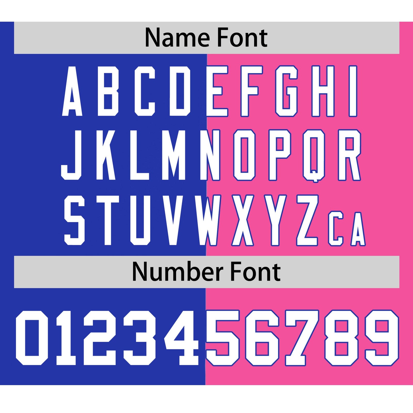 Custom Pink-Royal Blue White Authentic Split Fashion Baseball Jersey