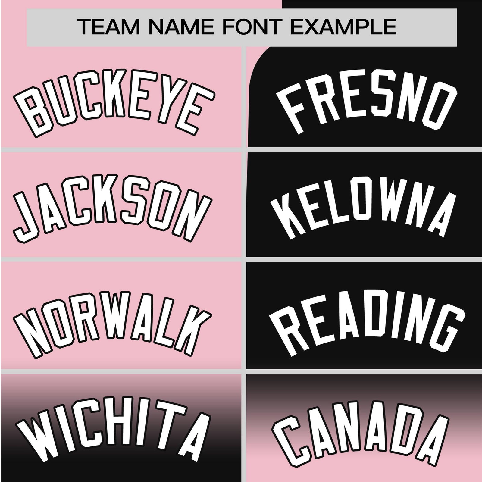 Custom Pink-Black White Authentic Split Fashion Baseball Jersey
