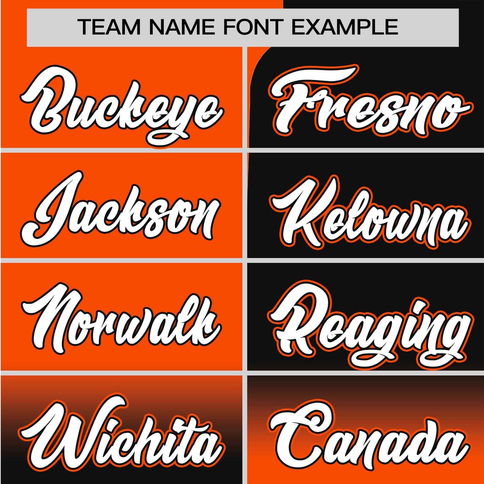 Custom Orange-Black White Authentic Split Fashion Baseball Jersey