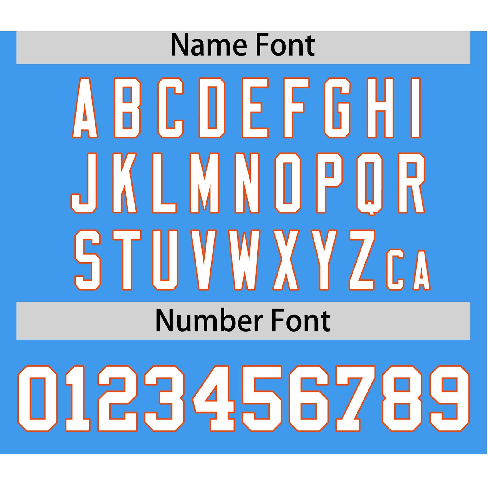 Custom Powder Blue Orange White Authentic Raglan Sleeves Baseball Jersey