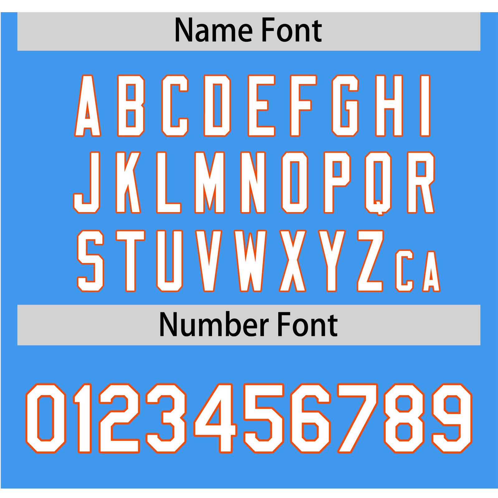 Custom Powder Blue Orange White Authentic Raglan Sleeves Baseball Jersey