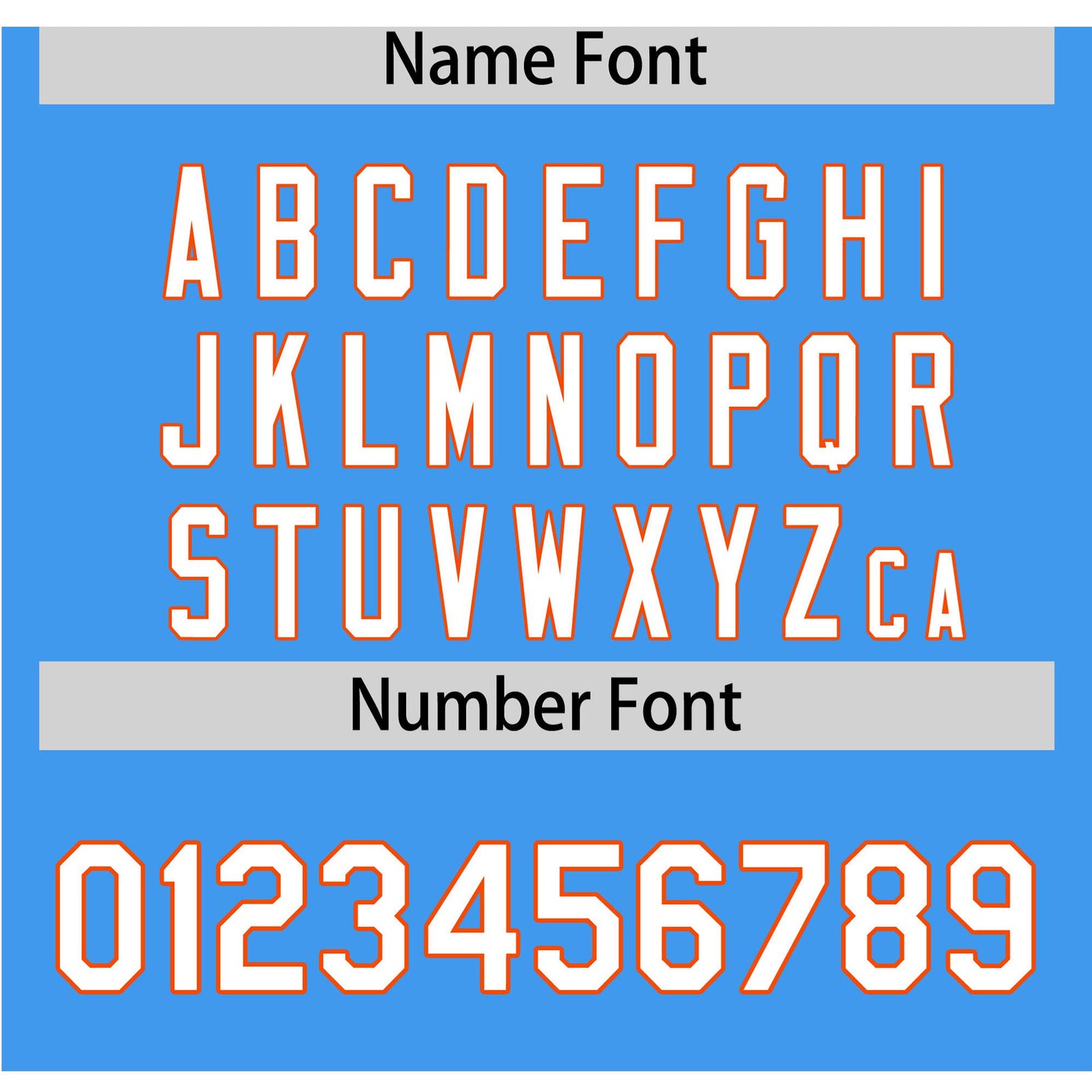 Custom Powder Blue Orange White Authentic Raglan Sleeves Baseball Jersey