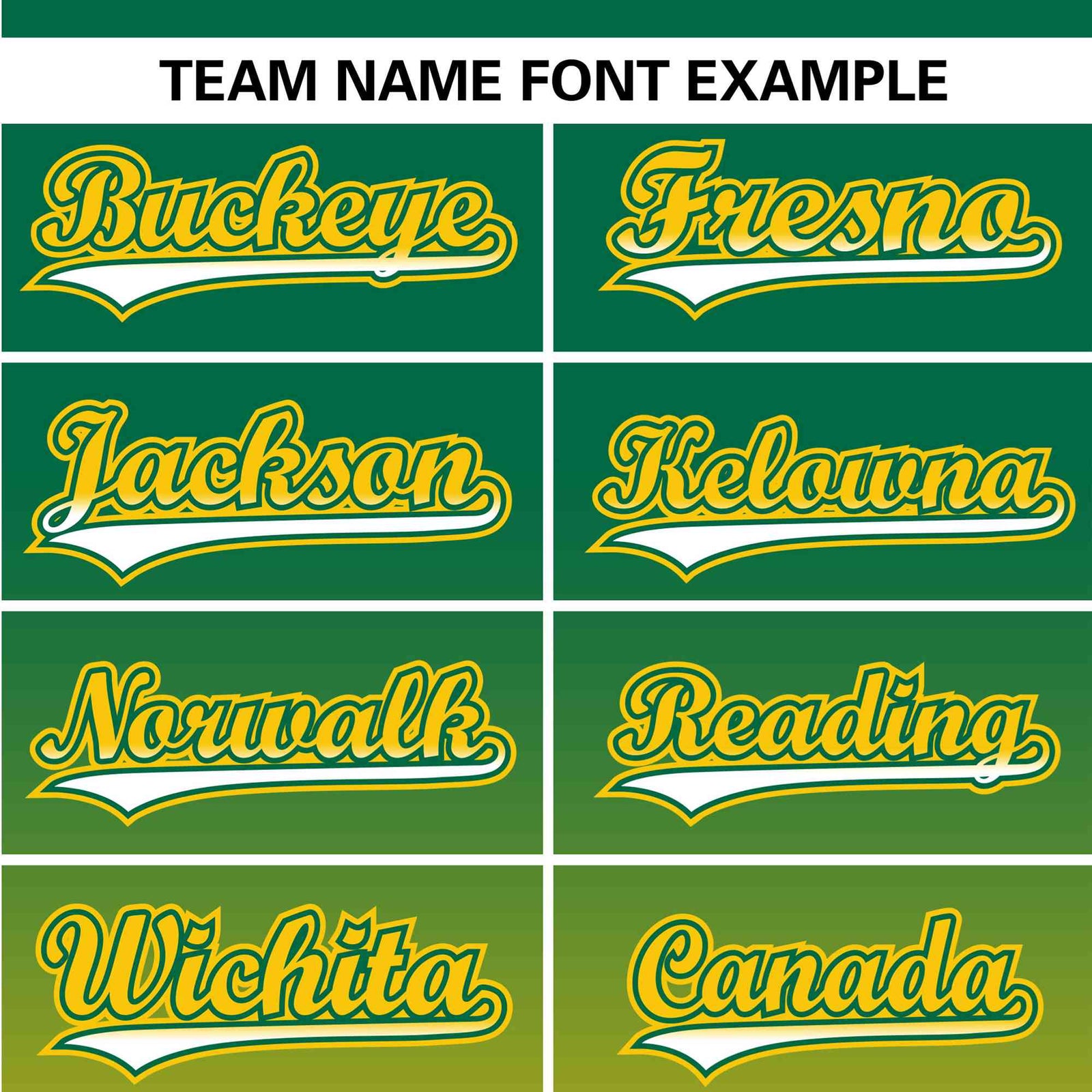 Custom Kelly Green Gold-White Authentic Fade Fashion Baseball Jersey