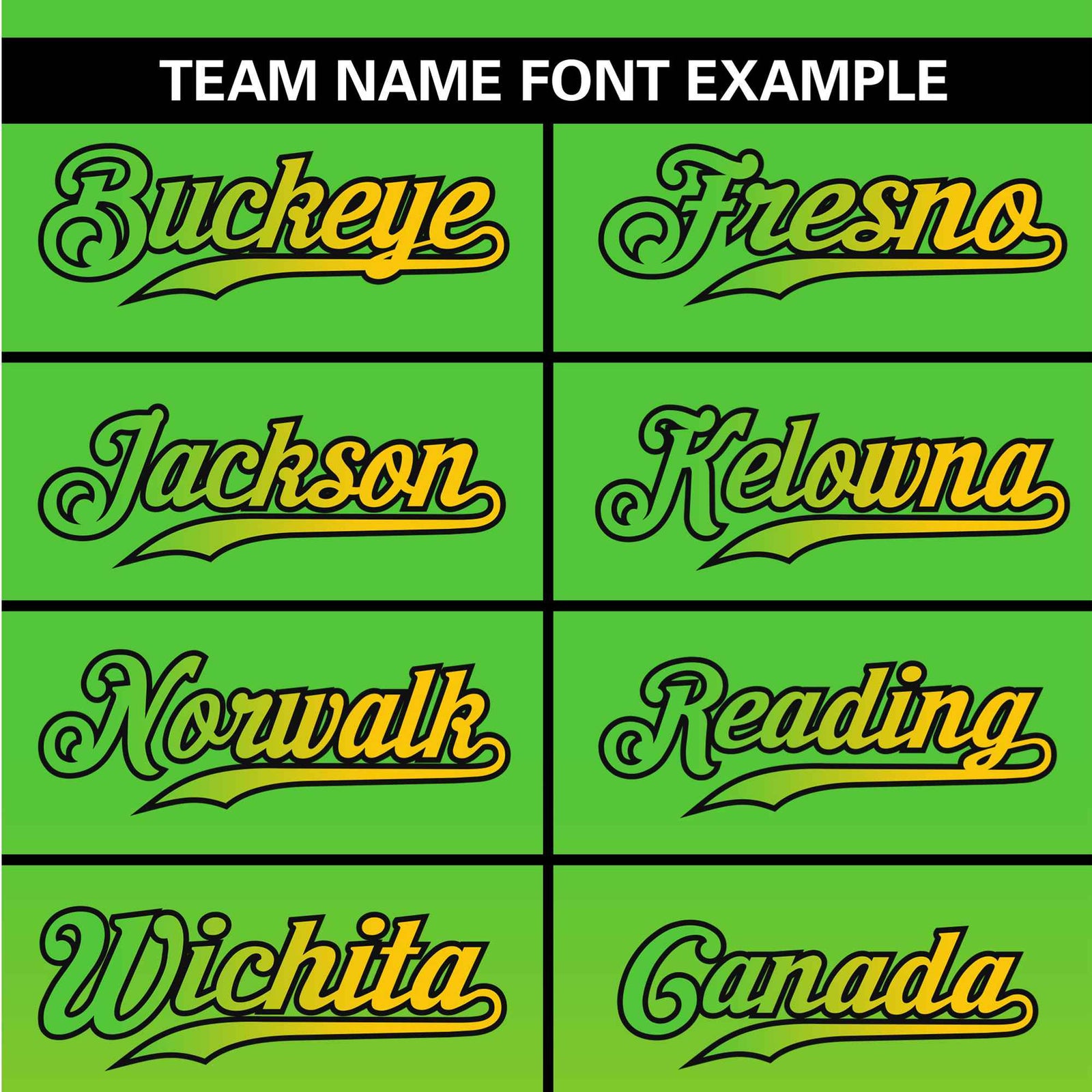 Custom Green Yellow-Black Authentic Fade Fashion Baseball Jersey