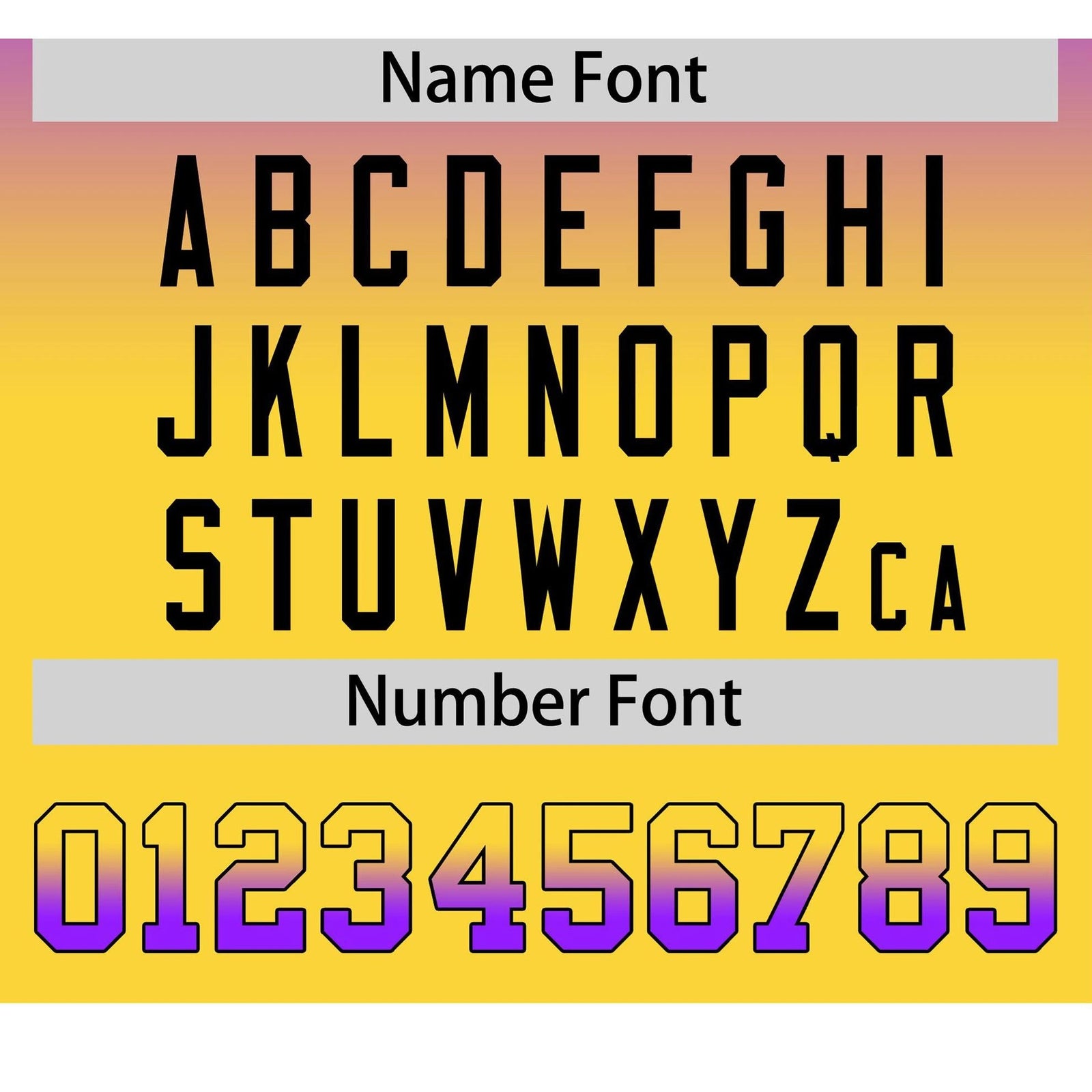 Custom Purple Yellow-Black Authentic Fade Fashion Baseball Jersey