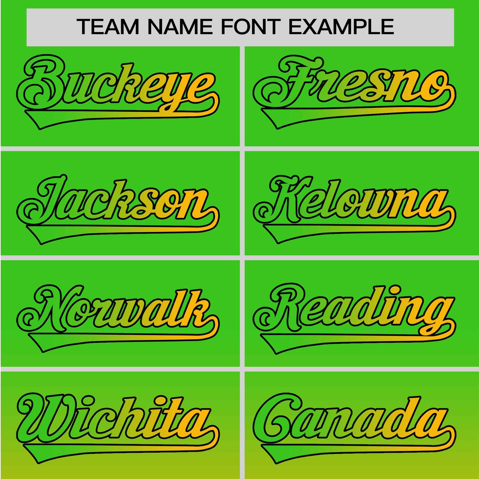 Custom Green Yellow-Black Authentic Fade Fashion Baseball Jersey