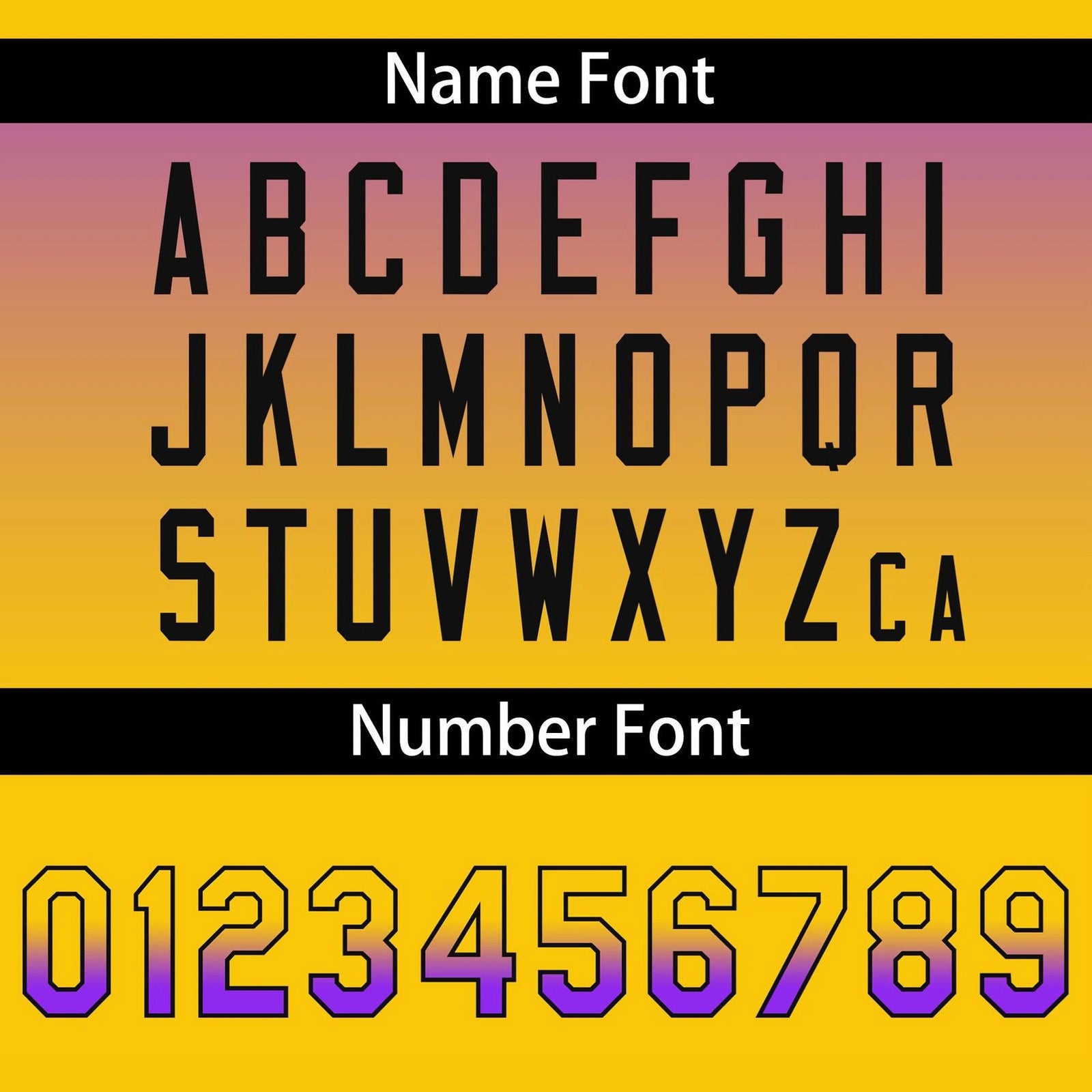 Custom Purple Yellow-Black Authentic Fade Fashion Baseball Jersey