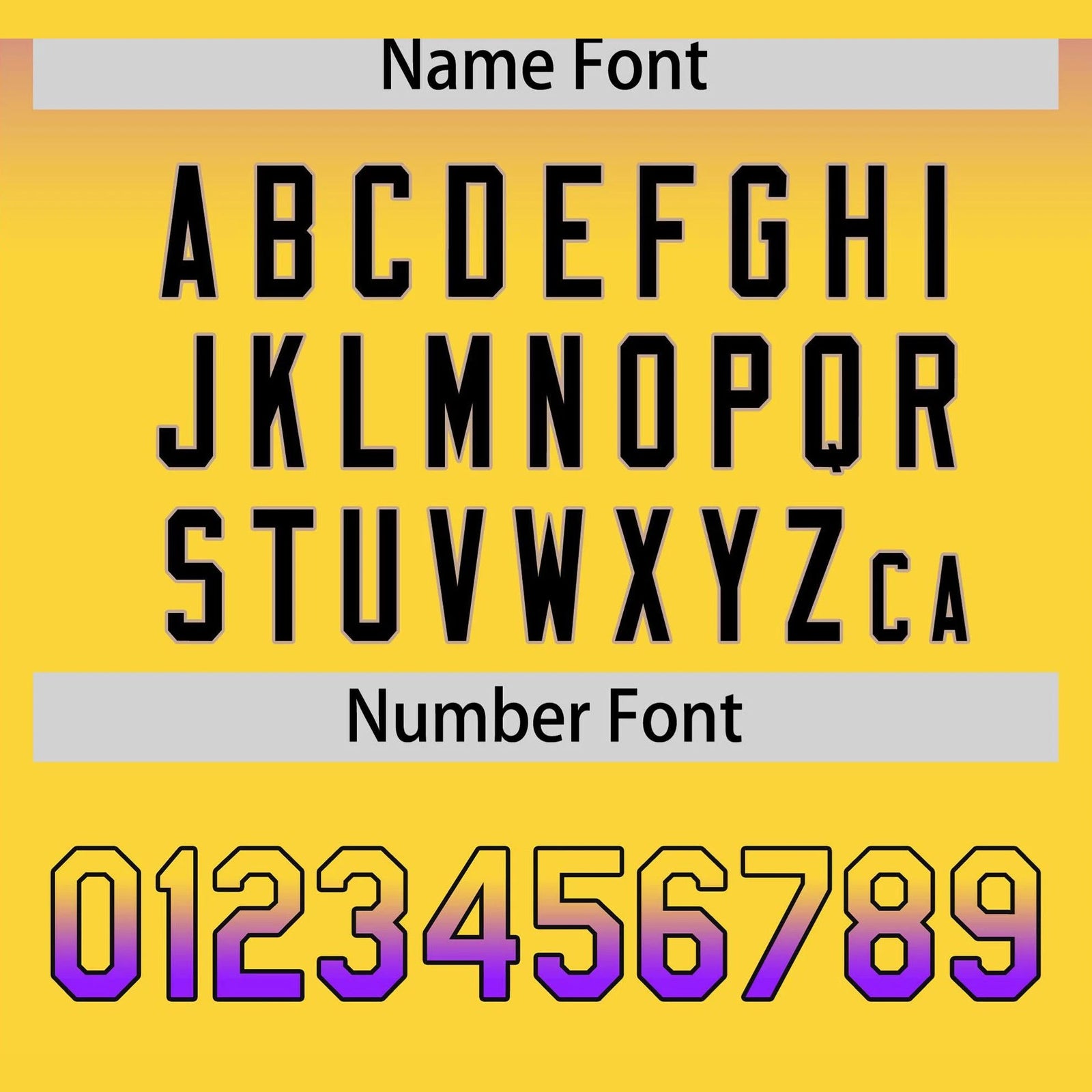 Custom Purple Yellow-Black Authentic Fade Fashion Baseball Jersey